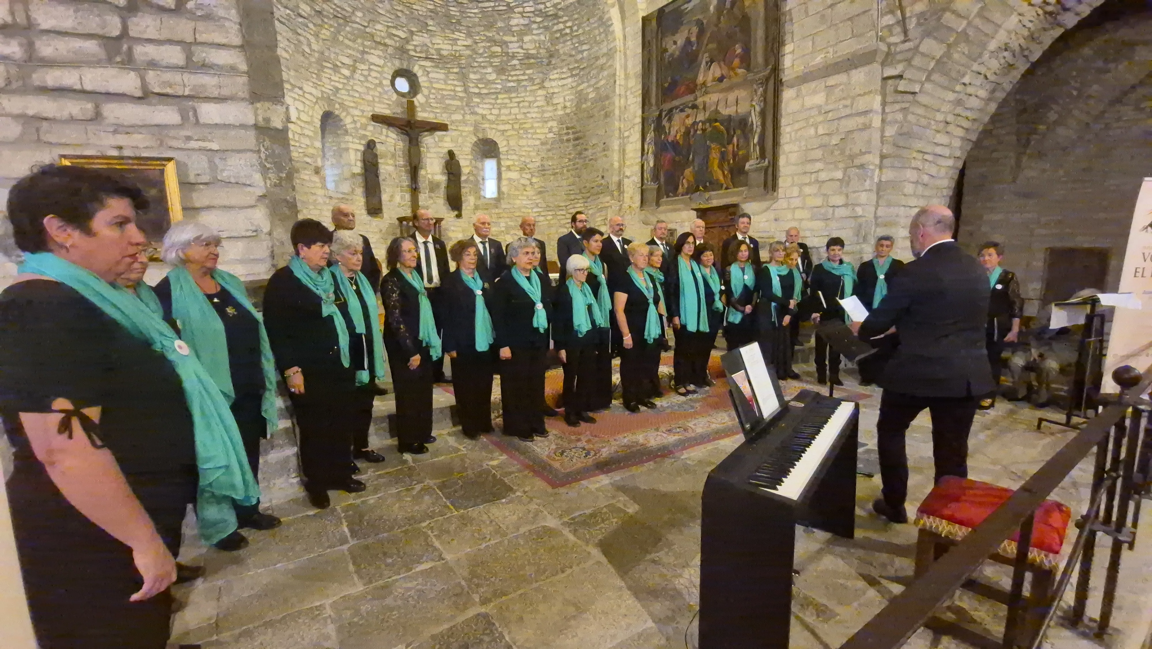 Voces en el Pirineo en Roda de Isábena. Foto Myriam Martínez