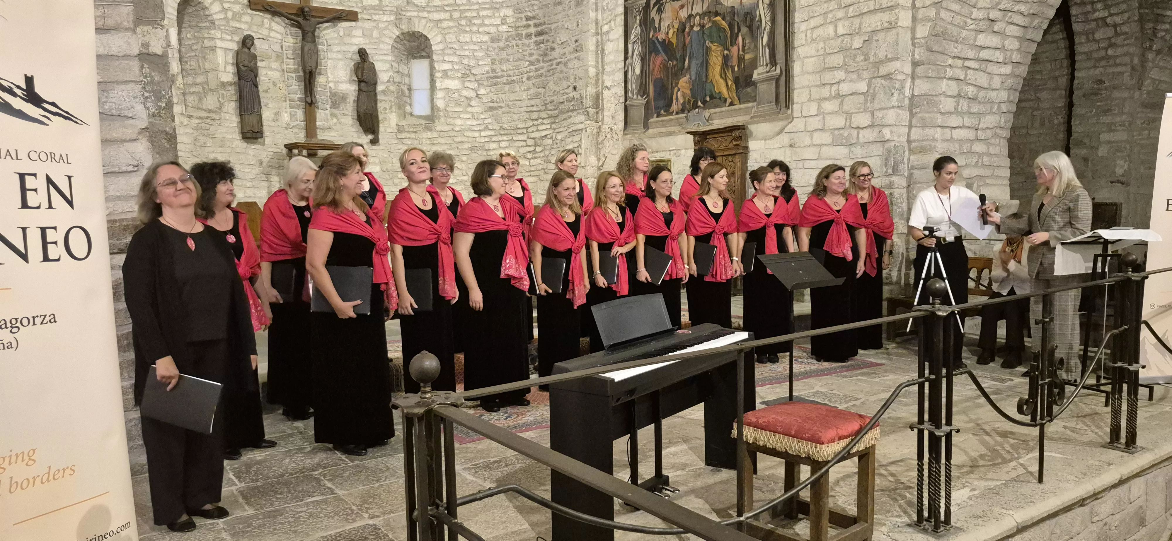 Voces en el Pirineo en Roda de Isábena. Foto Myriam Martínez