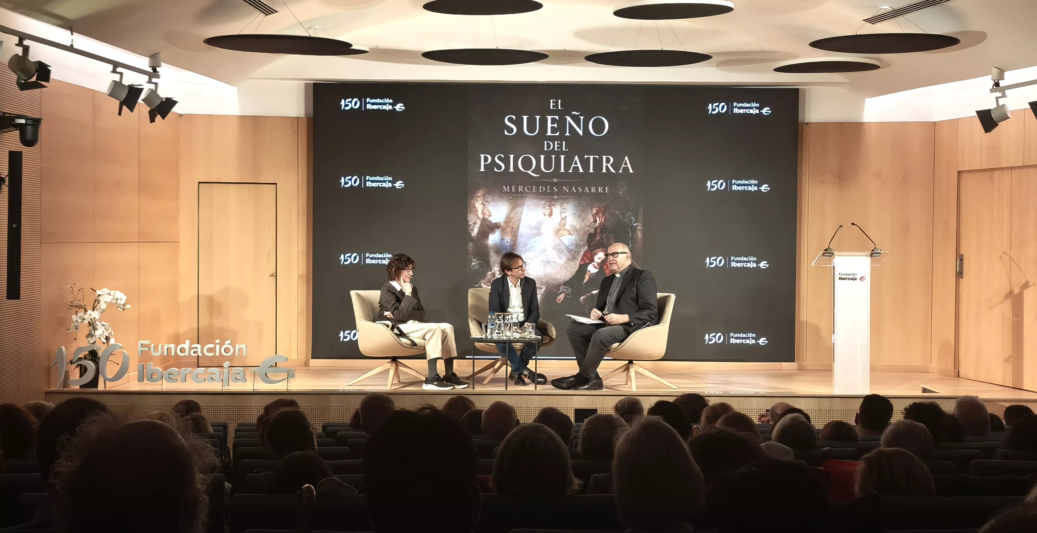 Presentación del libro El sueño del psiquiatra de Mercedes Nasarre. Foto María José Sampietro Brosed