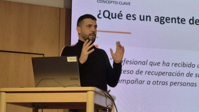 Joseba Verdugo. Jornada técnica de la IV Movida Arcadia. Foto Myriam Martínez