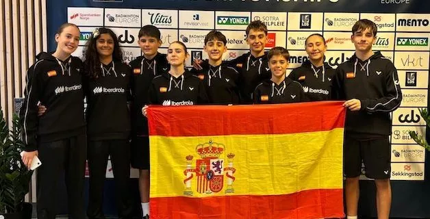 Selección española Sub-15 en Noruega. Foto: Fesba