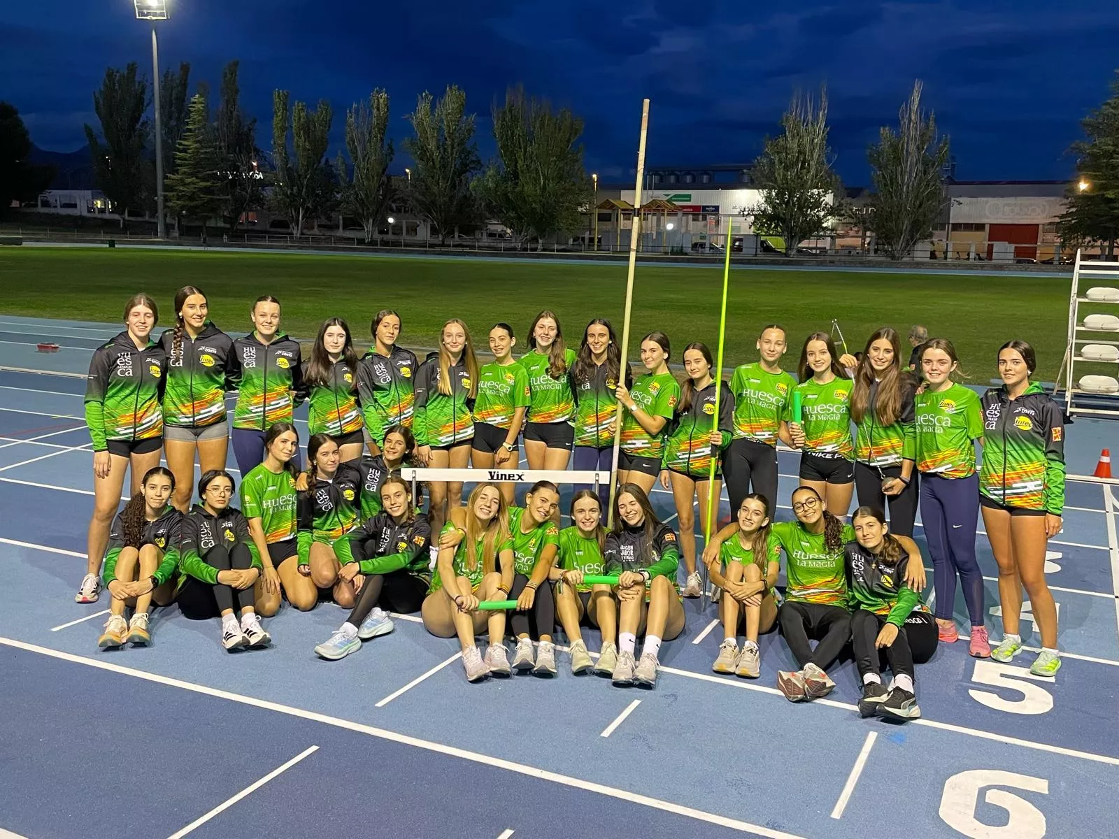 Equipo femenino  Sub-16 de Intec-Zoiti que estará en Durango.
