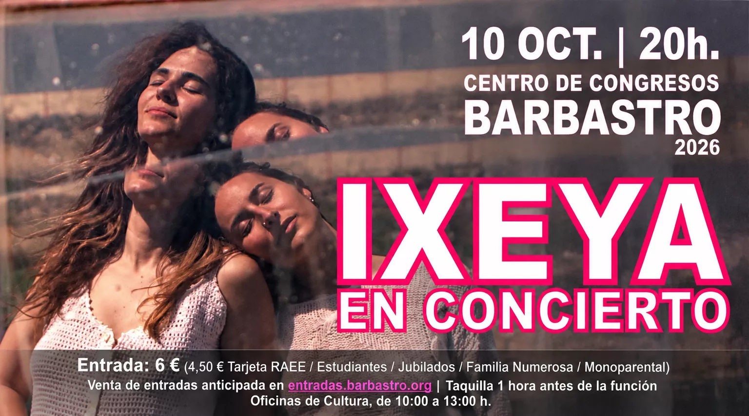 Ixeya lleva su indie folk de raíces aragonesas a Barbastro.