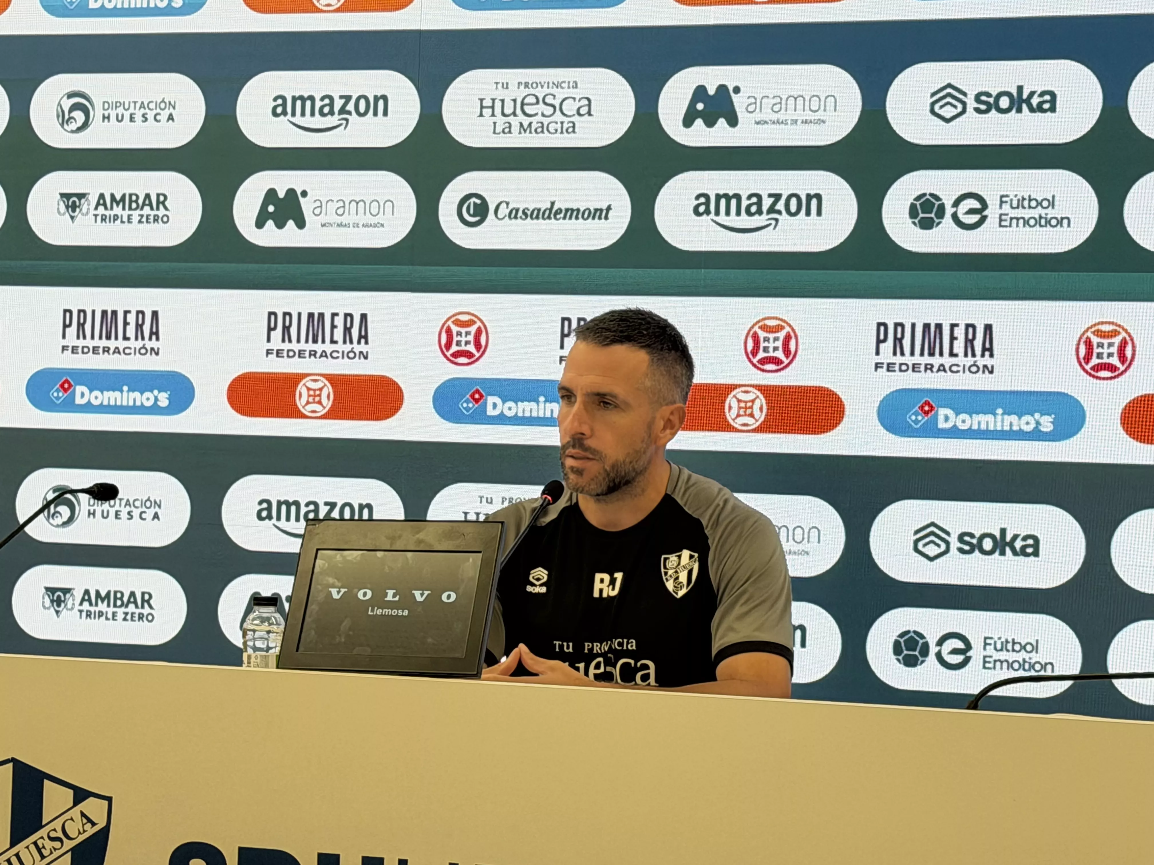 Jardiel, en la previa de Águilas: “Este equipo me ha dicho que ante la dificultad aprieta el culo”. Foto: Adri Mora