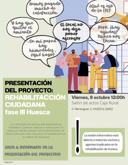 Cartel Rehabilitaccion Ciudadana HUESCA (1) Cartel Rehabilitaccion Ciudadana HUESCA (1)