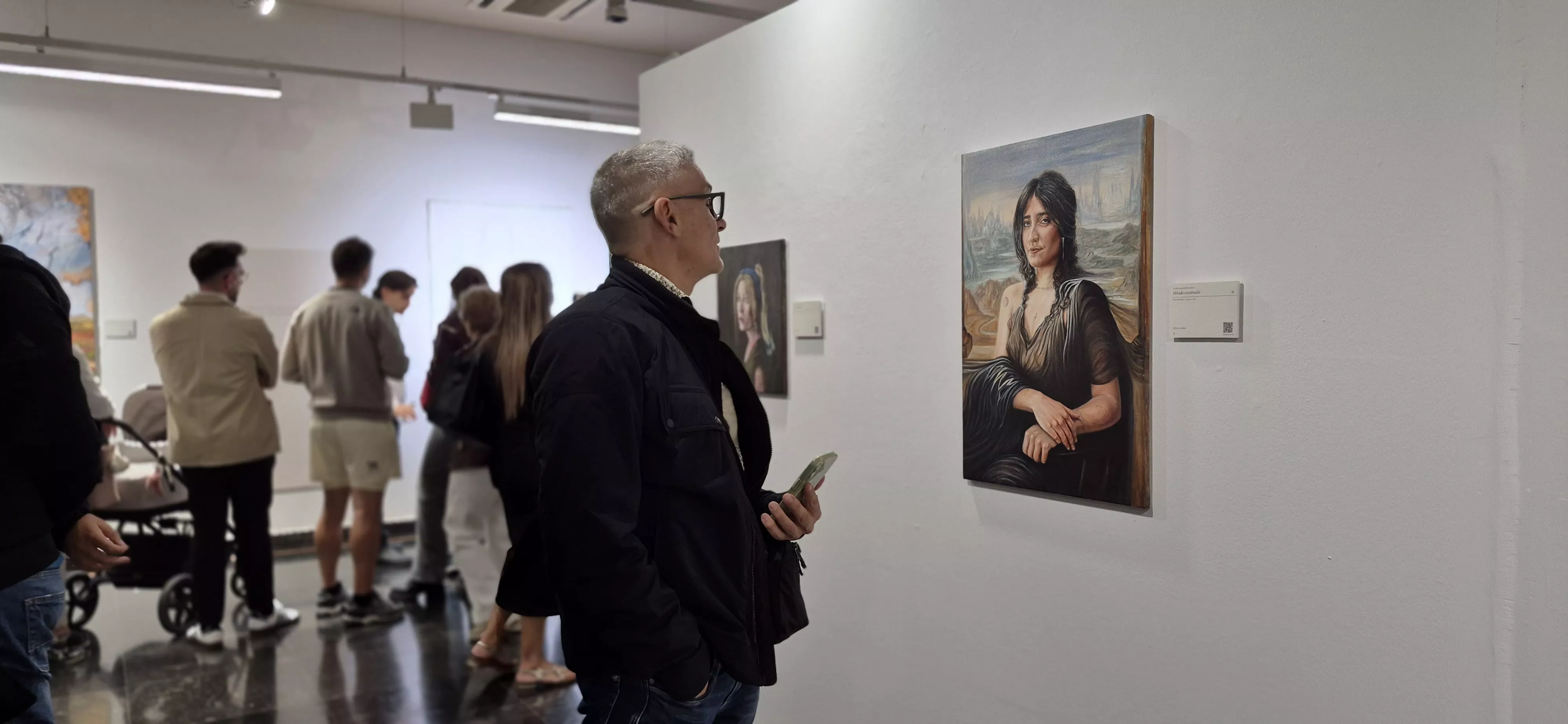 Exposición "Reflejos y sombras" de Javier Sanagustín. Foto Myriam Martínez