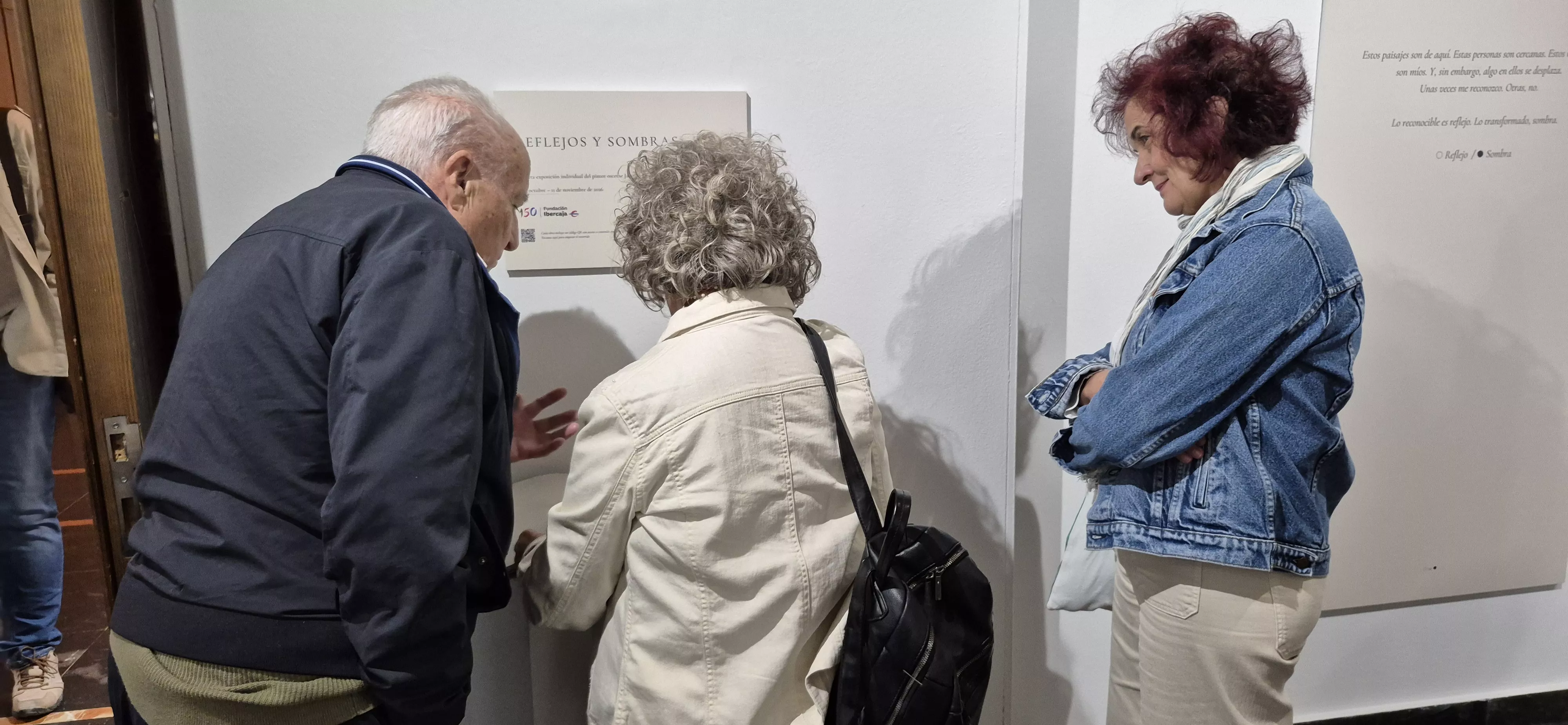 Exposición "Reflejos y sombras" de Javier Sanagustín. Foto Myriam Martínez