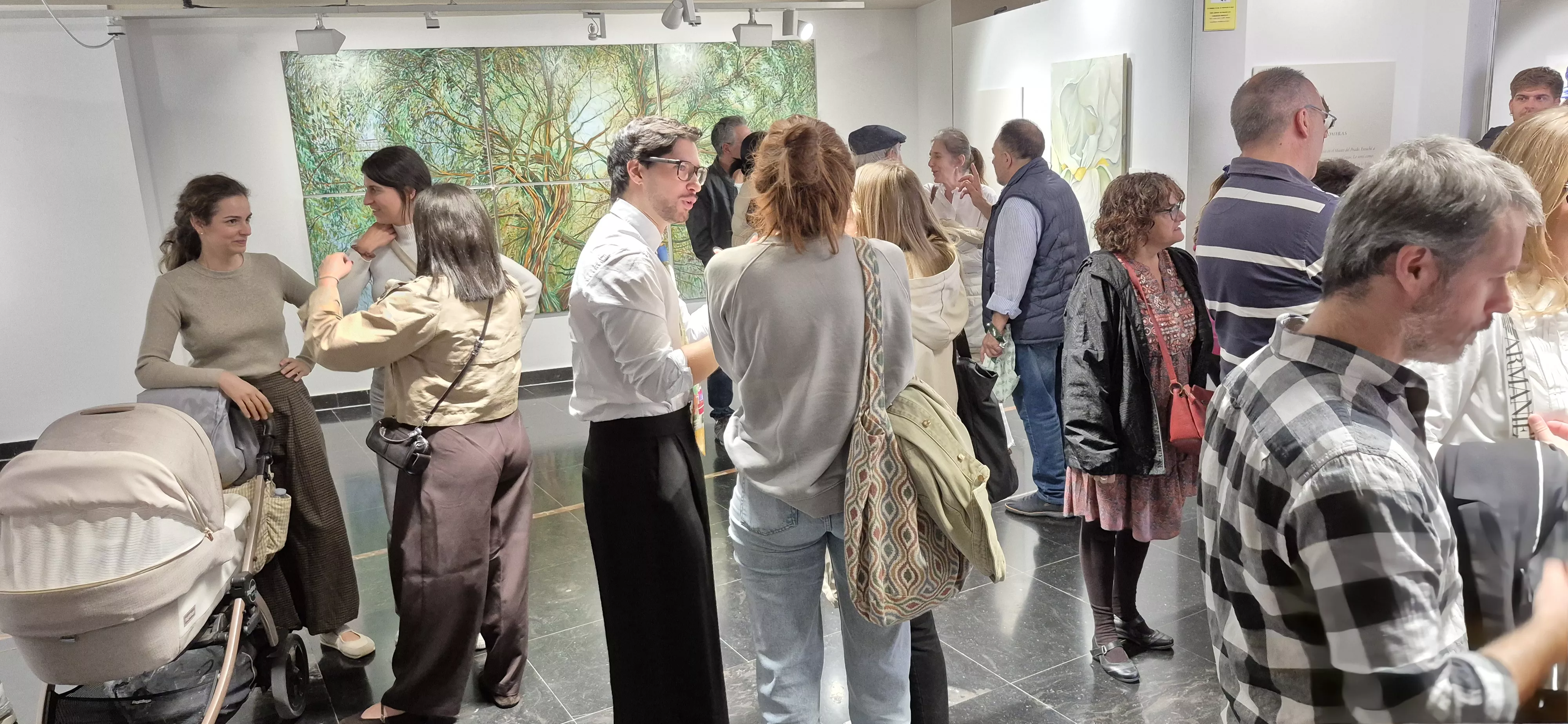Exposición "Reflejos y sombras" de Javier Sanagustín. Foto Myriam Martínez