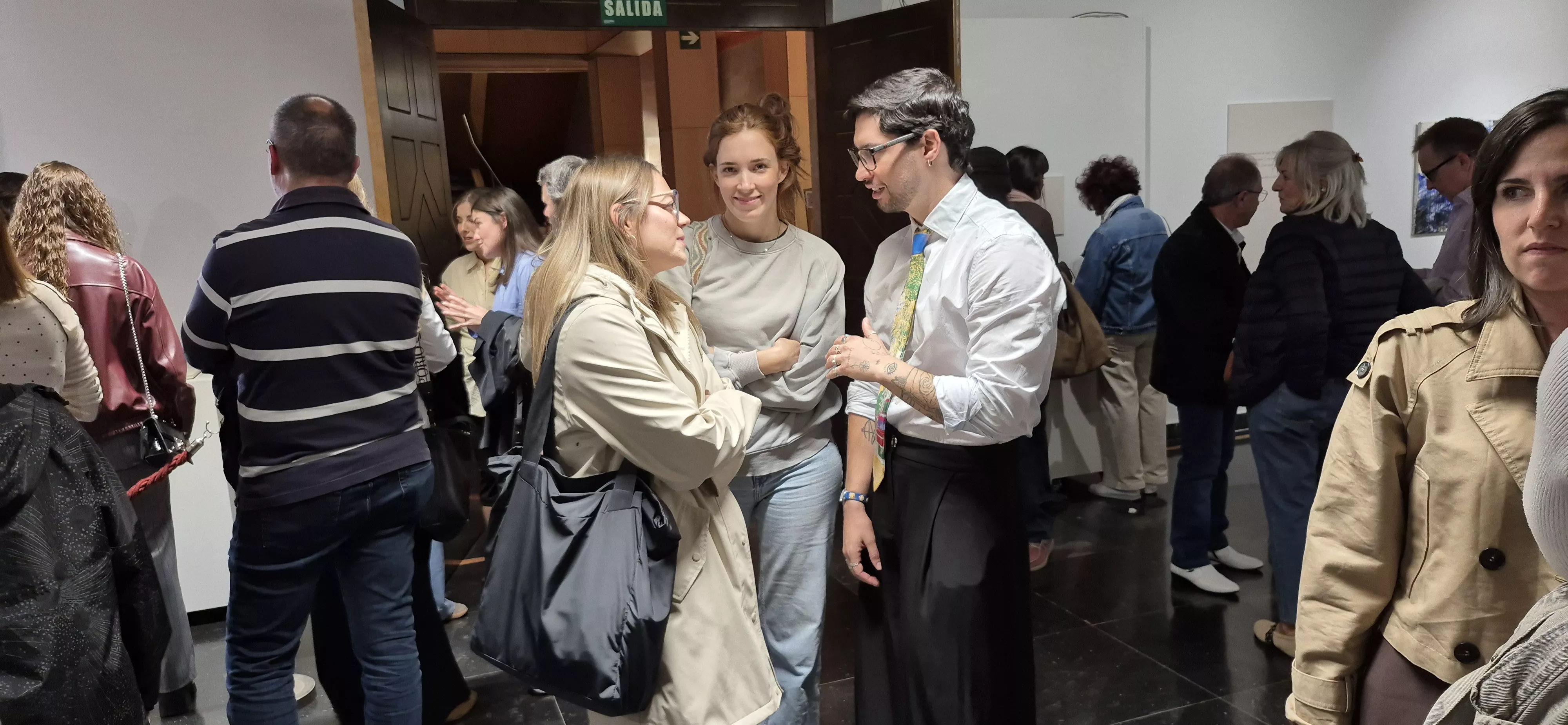 Exposición "Reflejos y sombras" de Javier Sanagustín. Foto Myriam Martínez