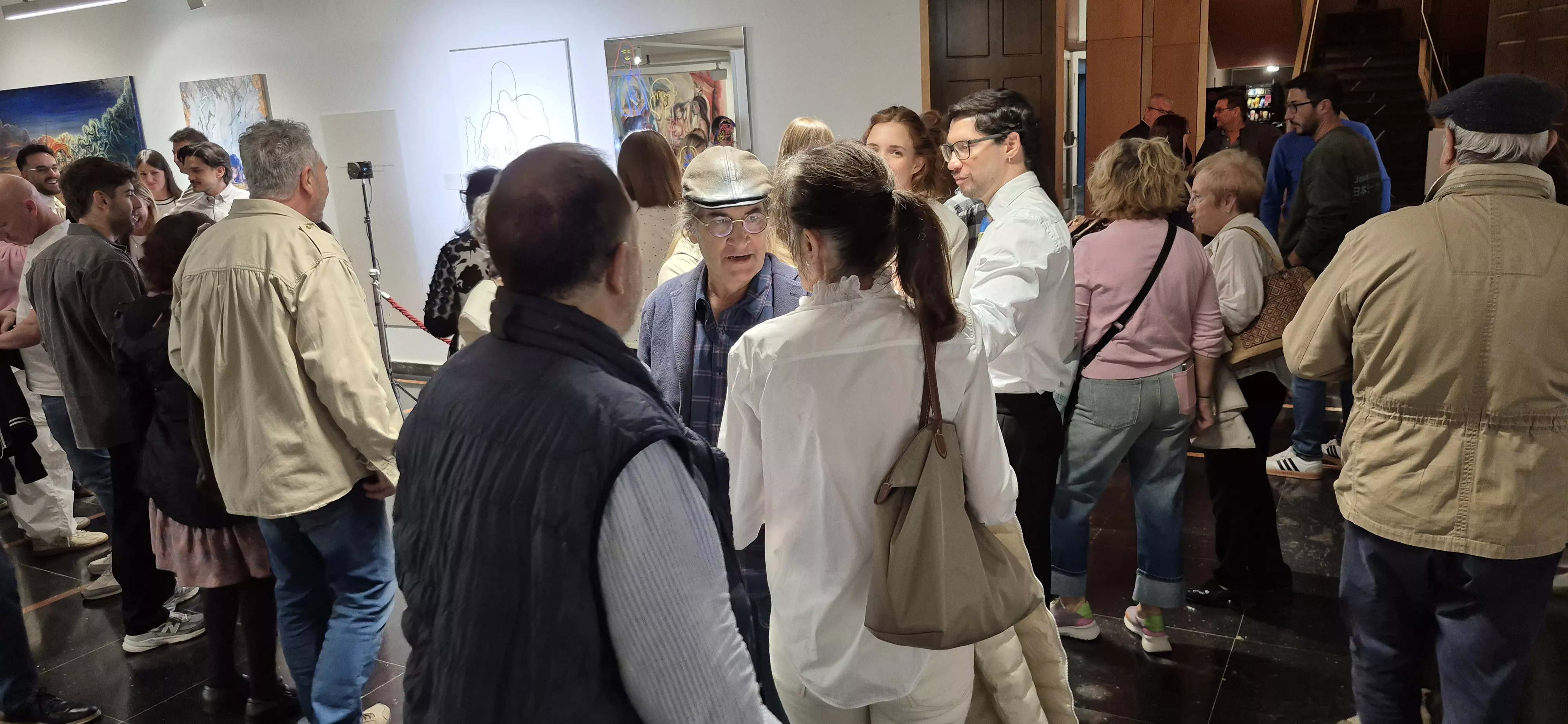 Exposición "Reflejos y sombras" de Javier Sanagustín. Foto Myriam Martínez