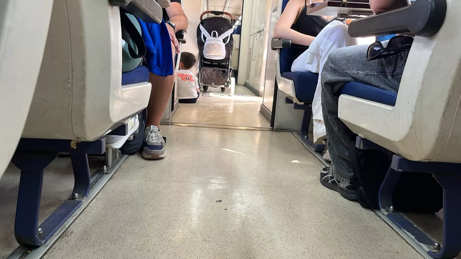 Imagen del tren Regional el pasado 26 de septiembre