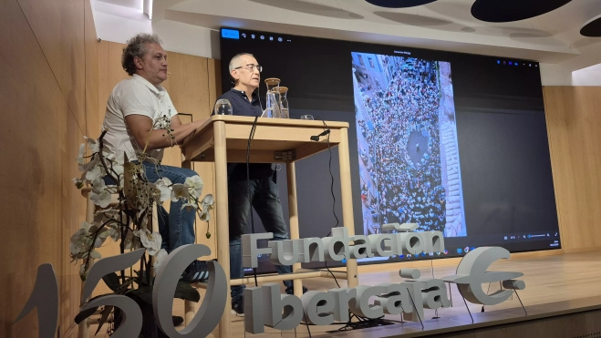 Darío Bajá y Carlos Garcés. Foto Myriam Martínez