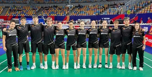 Equipo español en el Mundial Junior de Egipto.