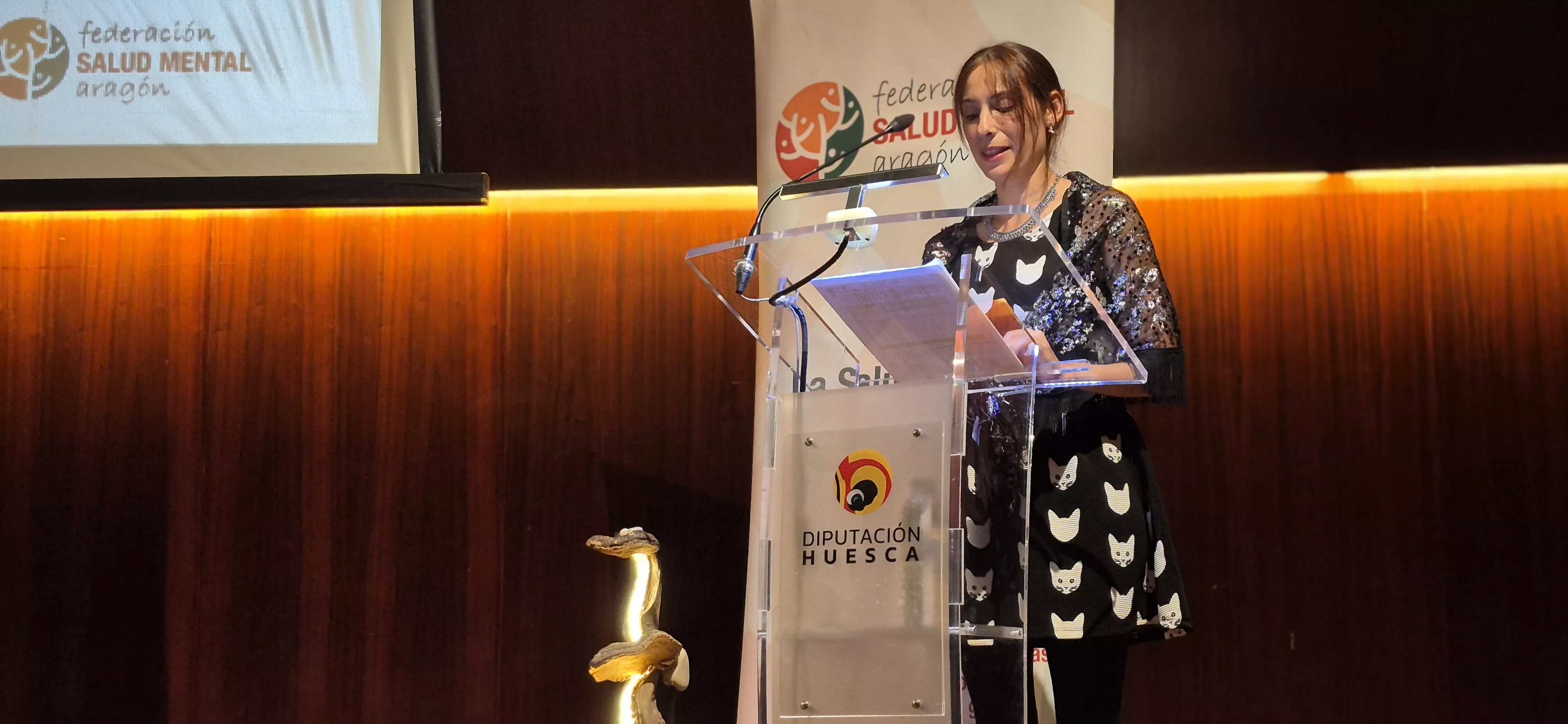 Jornada de la Federación Salud Mental Aragón y Asapme Huesca. Foto Myriam Martínez