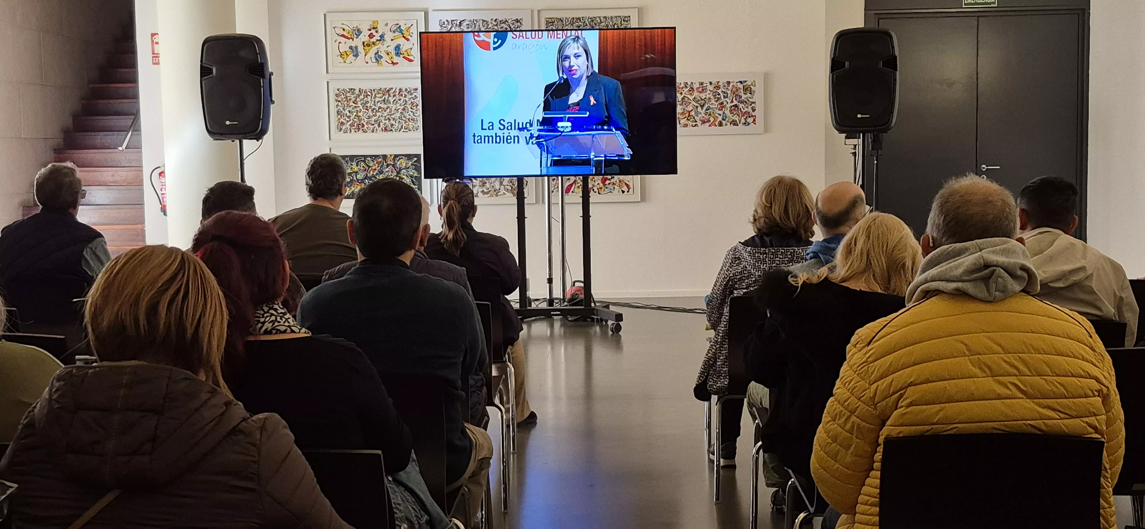 Jornada de la Federación Salud Mental Aragón y Asapme Huesca. Foto Myriam Martínez