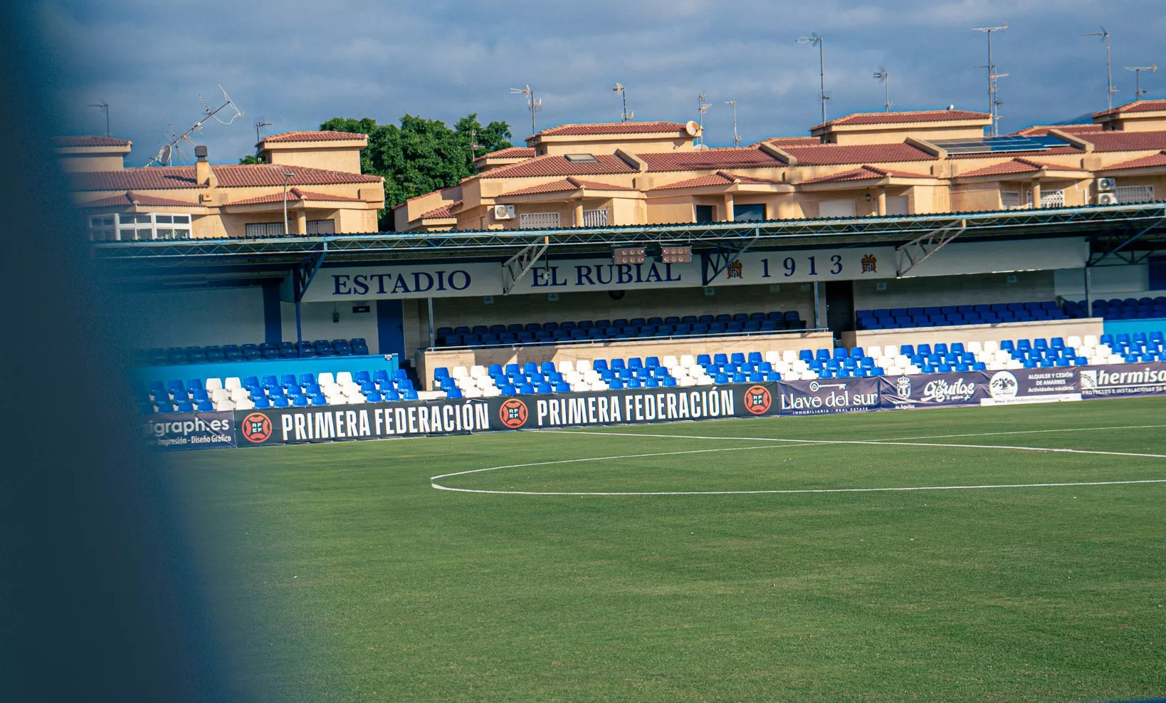 Estadio de El Rubial de Águilas. Foto: SD Huesca