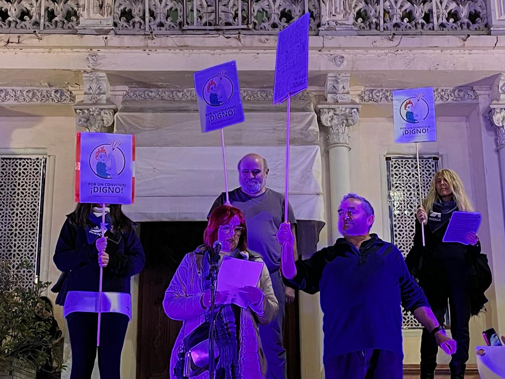 Manifestación por el 8M en Huesca. Foto: Mercedes Manterola