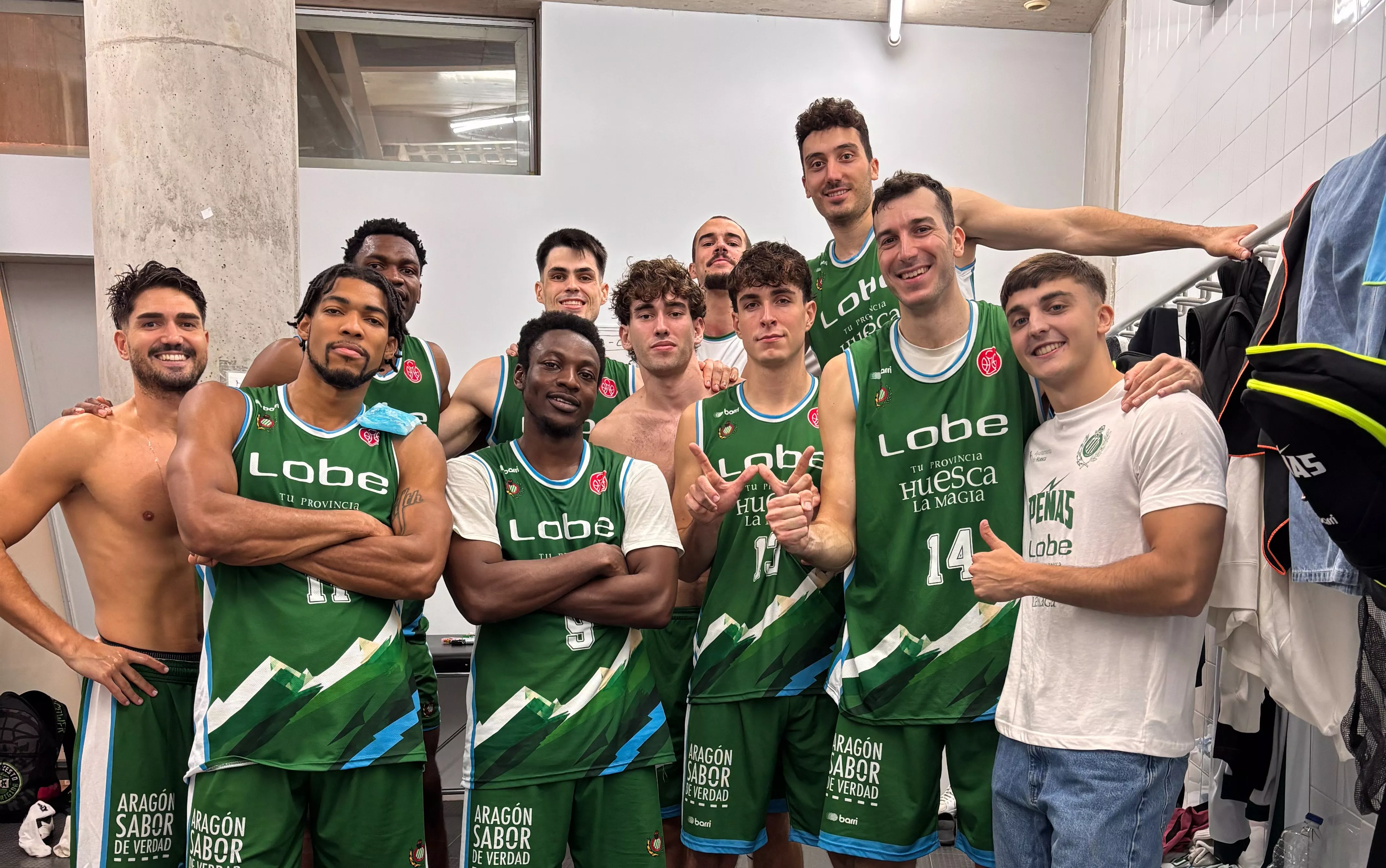 Lobe Huesca remonta en otro final de infarto y celebra el primer triunfo de la temporada (90-87). 