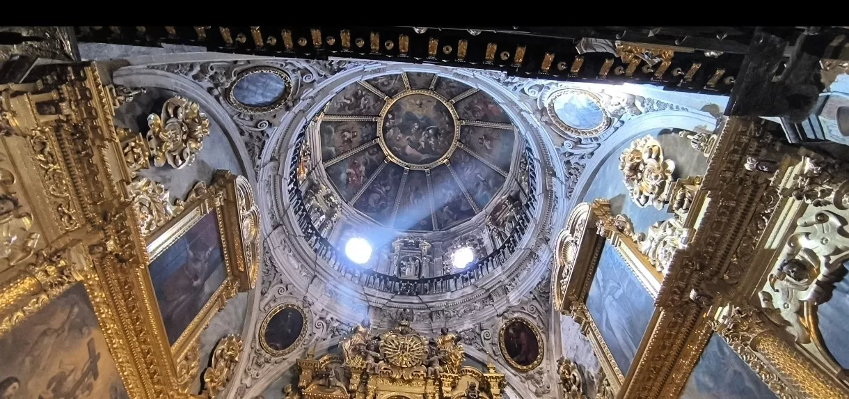 Asoleo de la Inmaculada Concepción en la Catedral de Huesca. Foto Joaquín Sarvisé