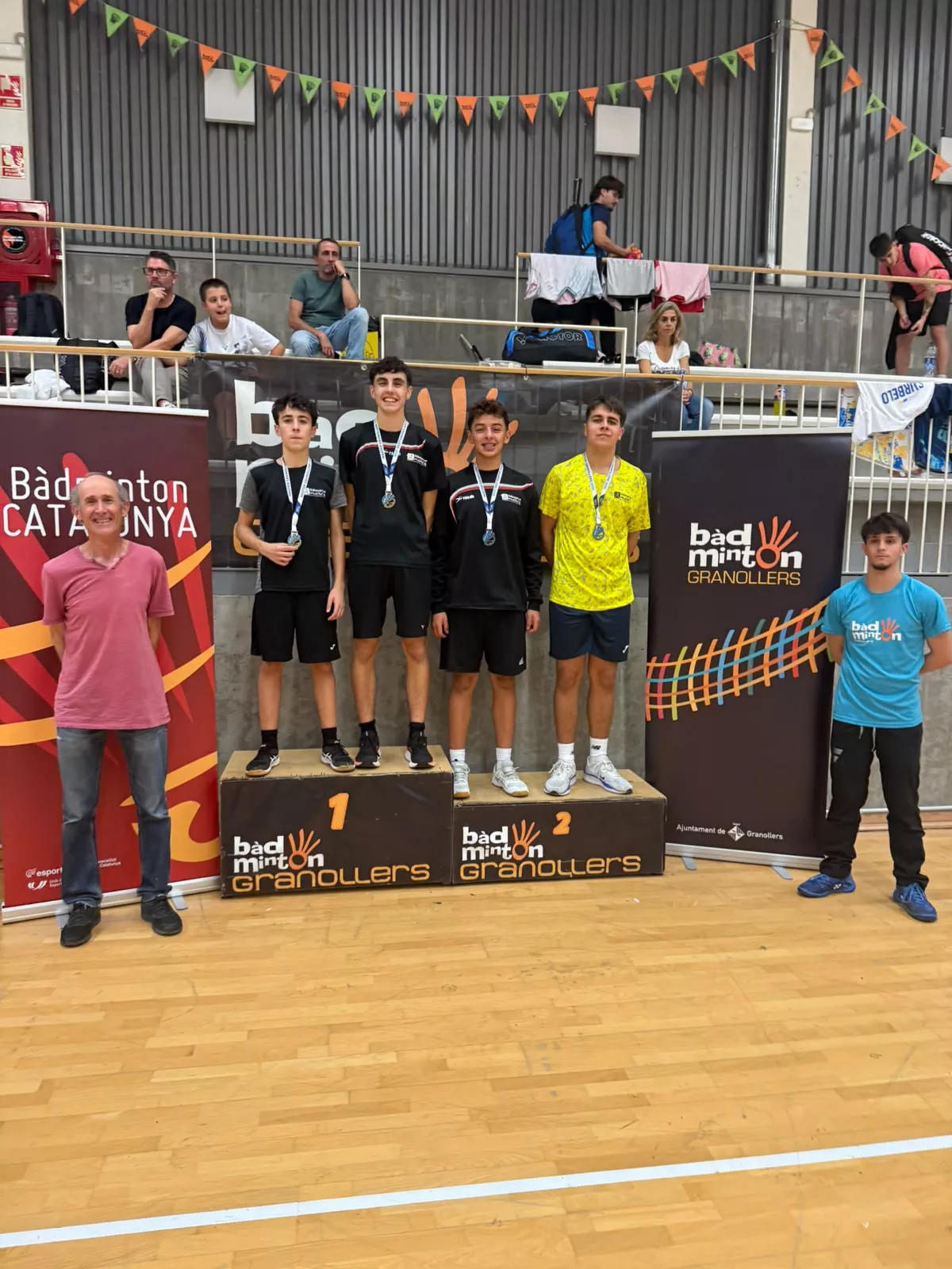 Badminton Huesca en Granollers 