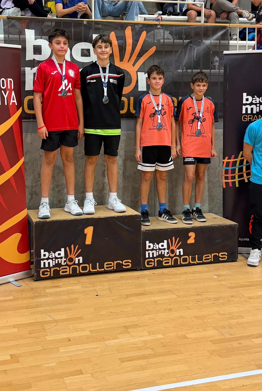 Badminton Huesca en Granollers 