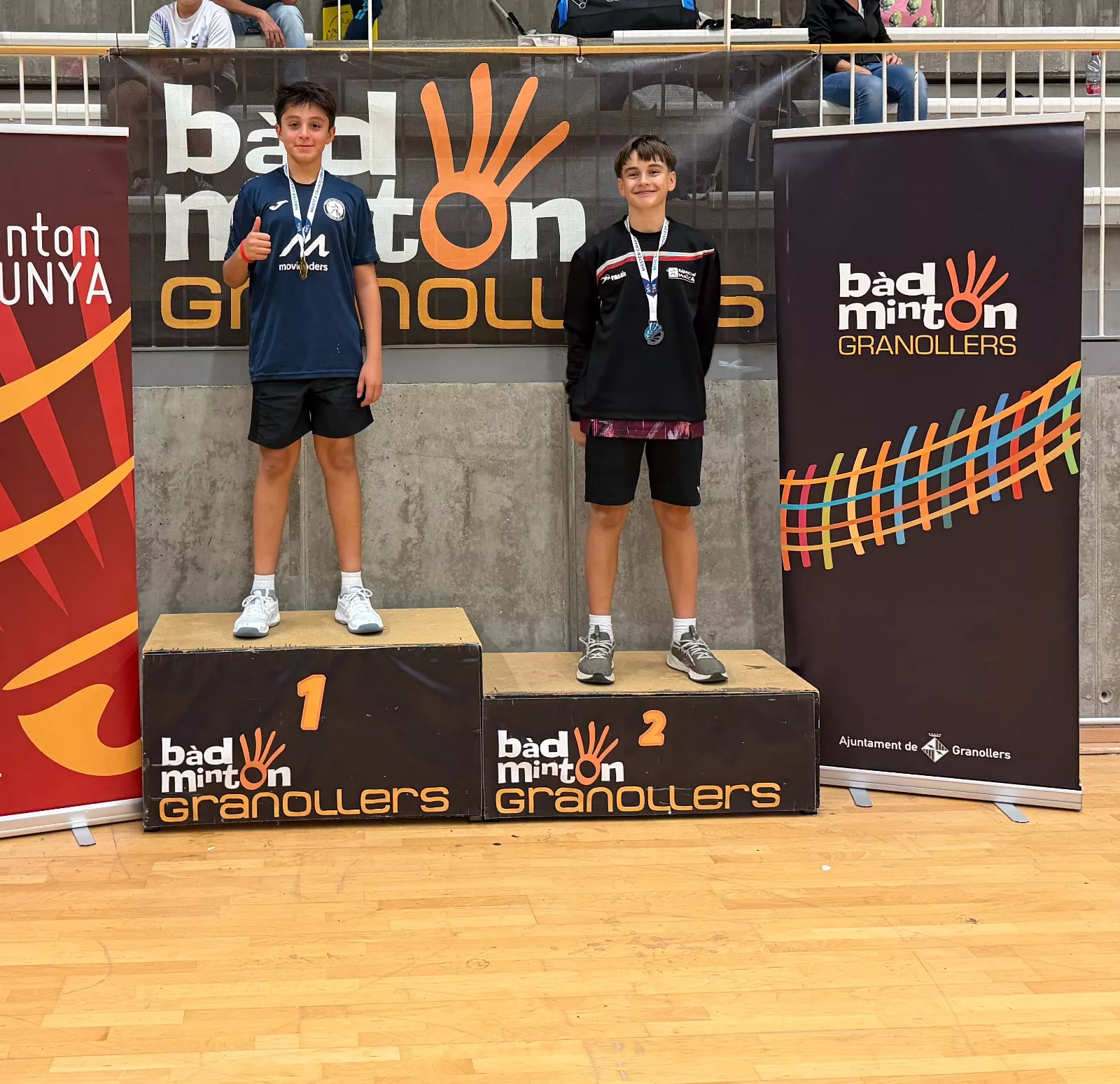 Badminton Huesca en Granollers