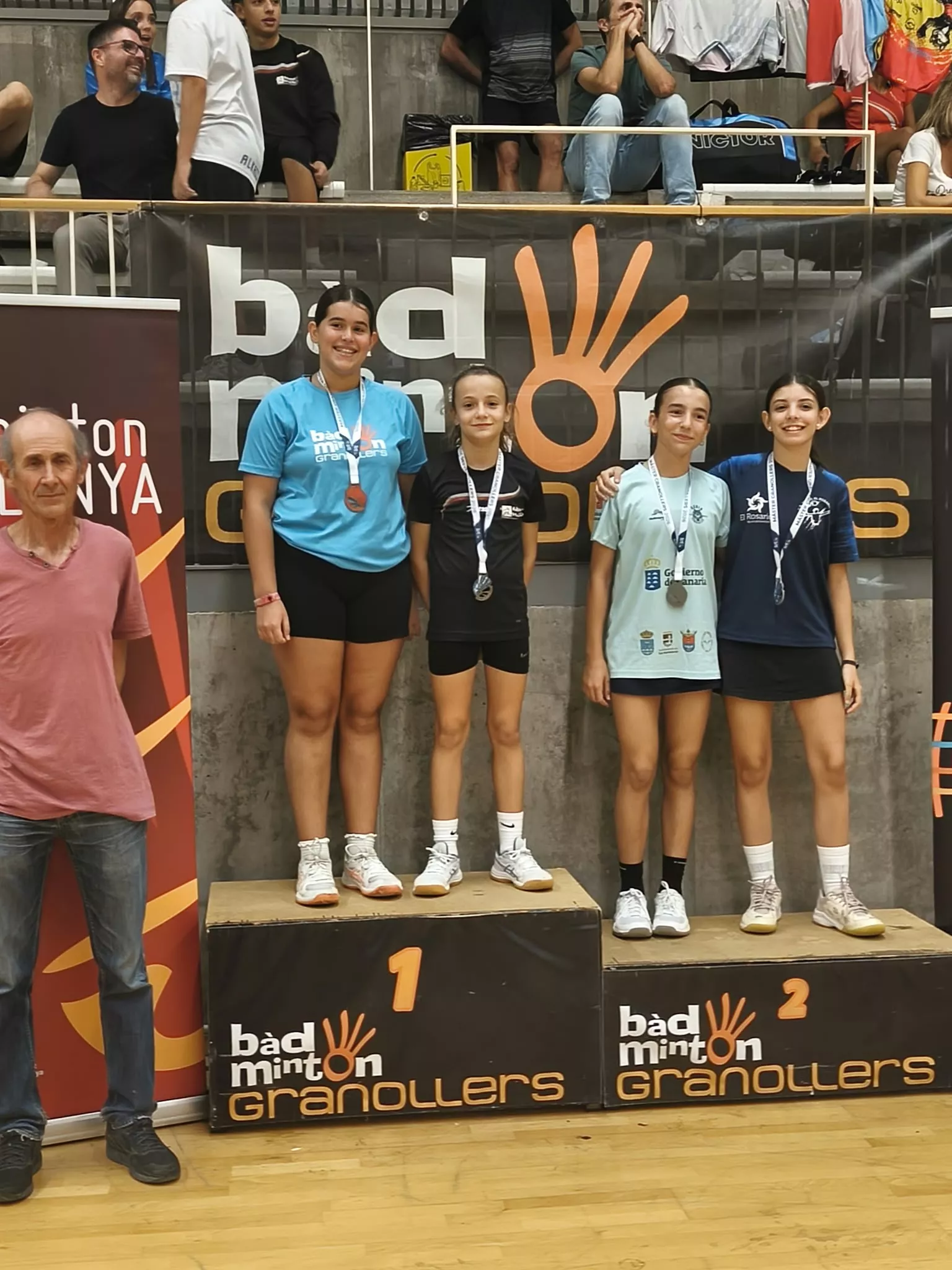 Badminton Huesca en Granollers 