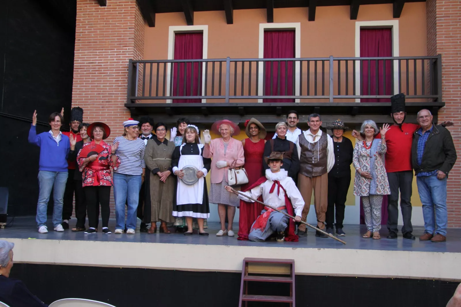 Encuentro hispano francés de teatro en el Corral de Comedias de Robres. Foto Carlos Neofato