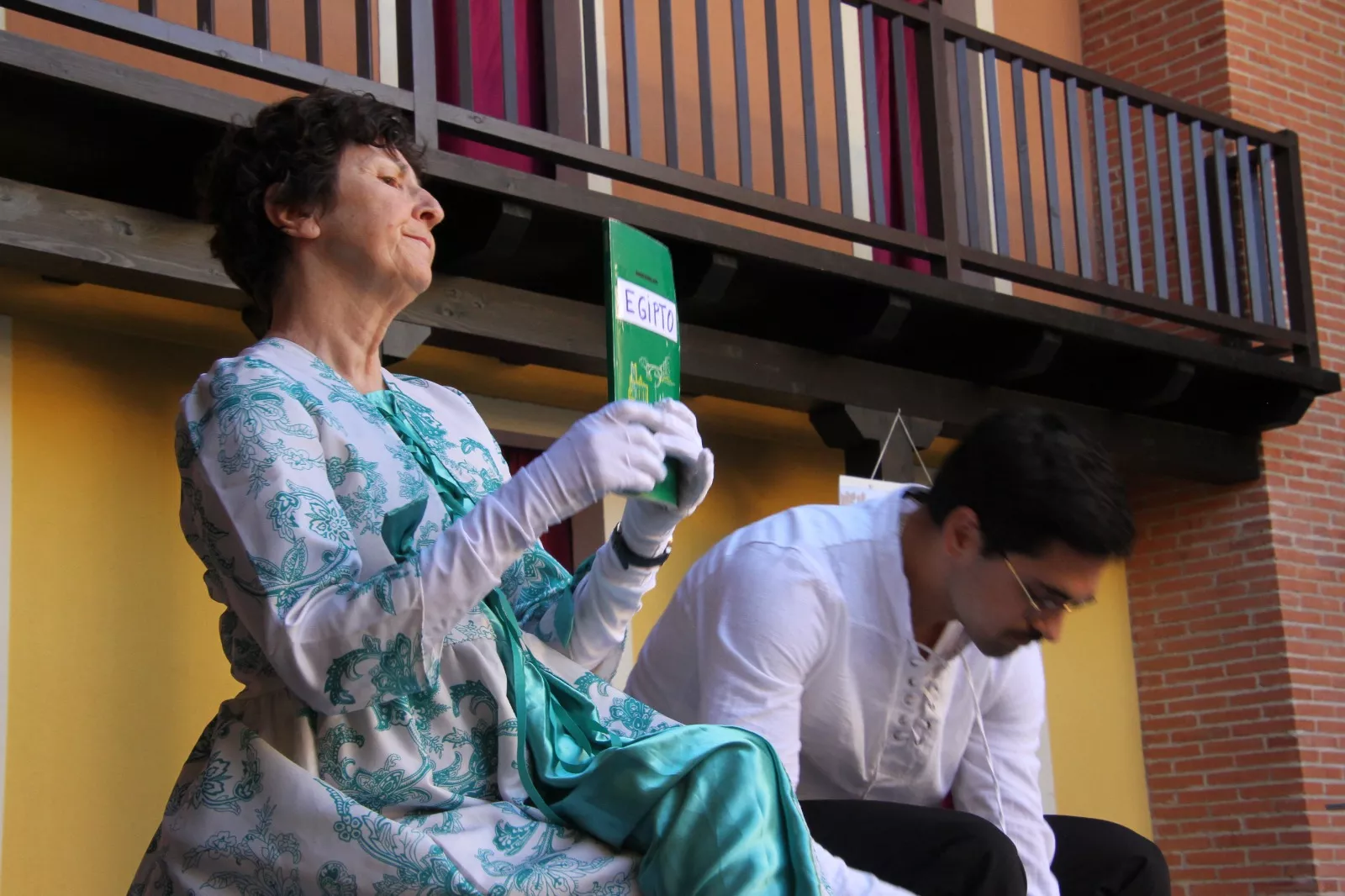 Encuentro hispano francés de teatro en el Corral de Comedias de Robres. Foto Carlos Neofato