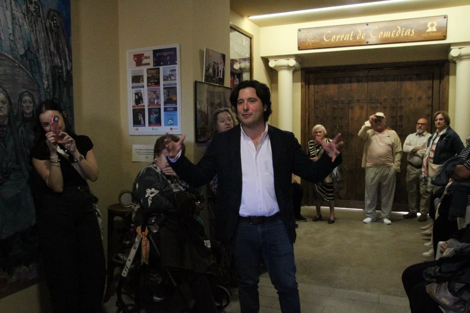 Encuentro hispano francés de teatro en el Corral de Comedias de Robres. Foto Carlos Neofato