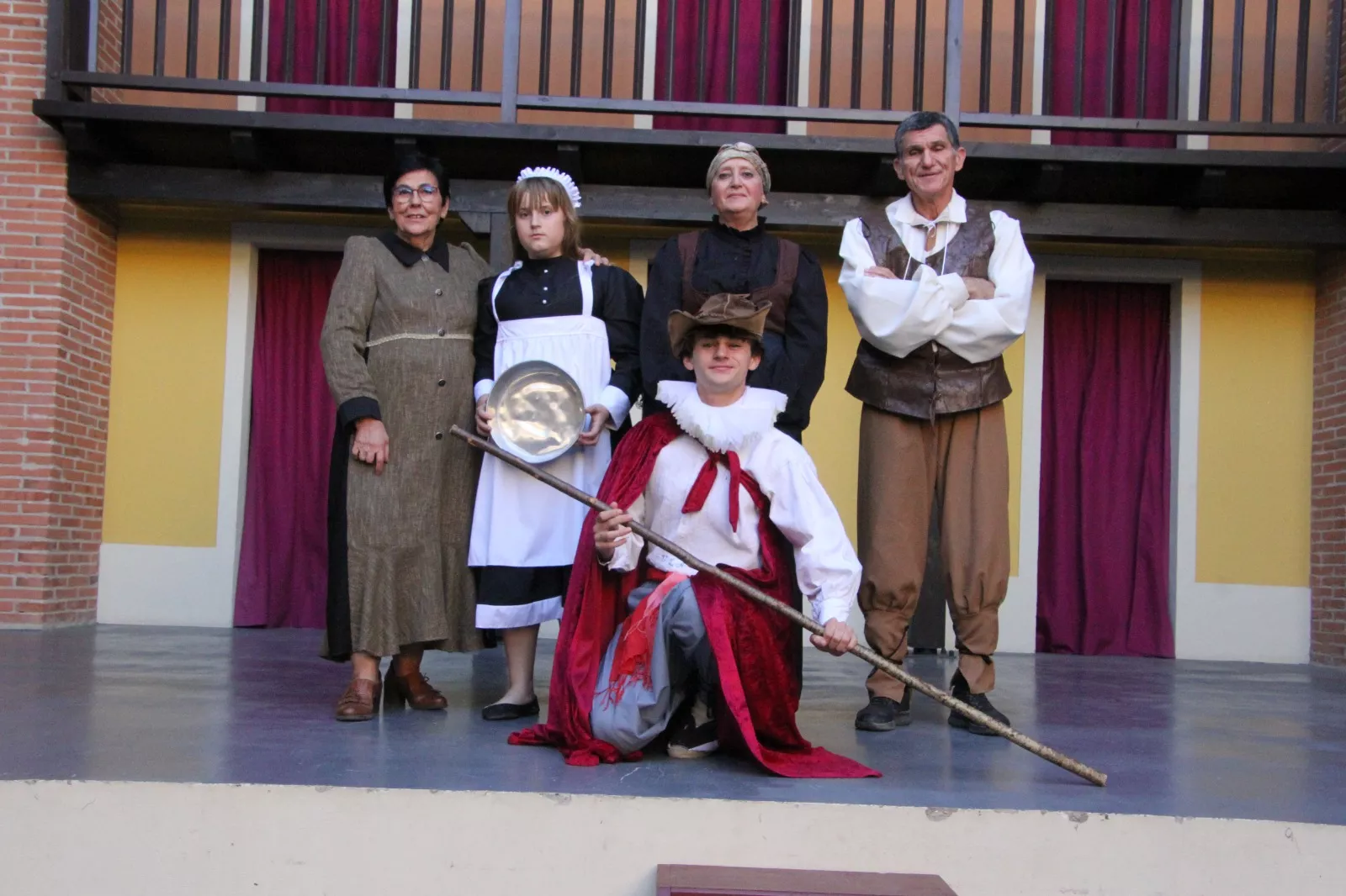 Encuentro hispano francés de teatro en el Corral de Comedias de Robres. Foto Carlos Neofato