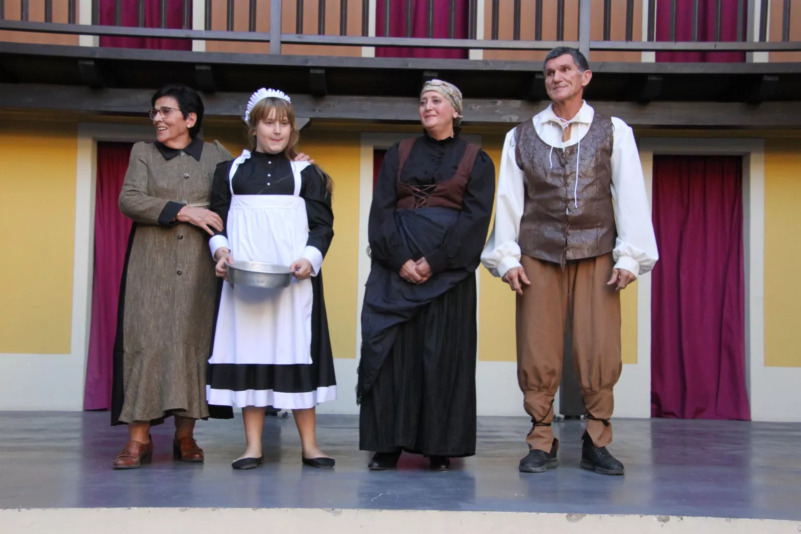 Encuentro hispano francés de teatro en el Corral de Comedias de Robres. Foto Carlos Neofato