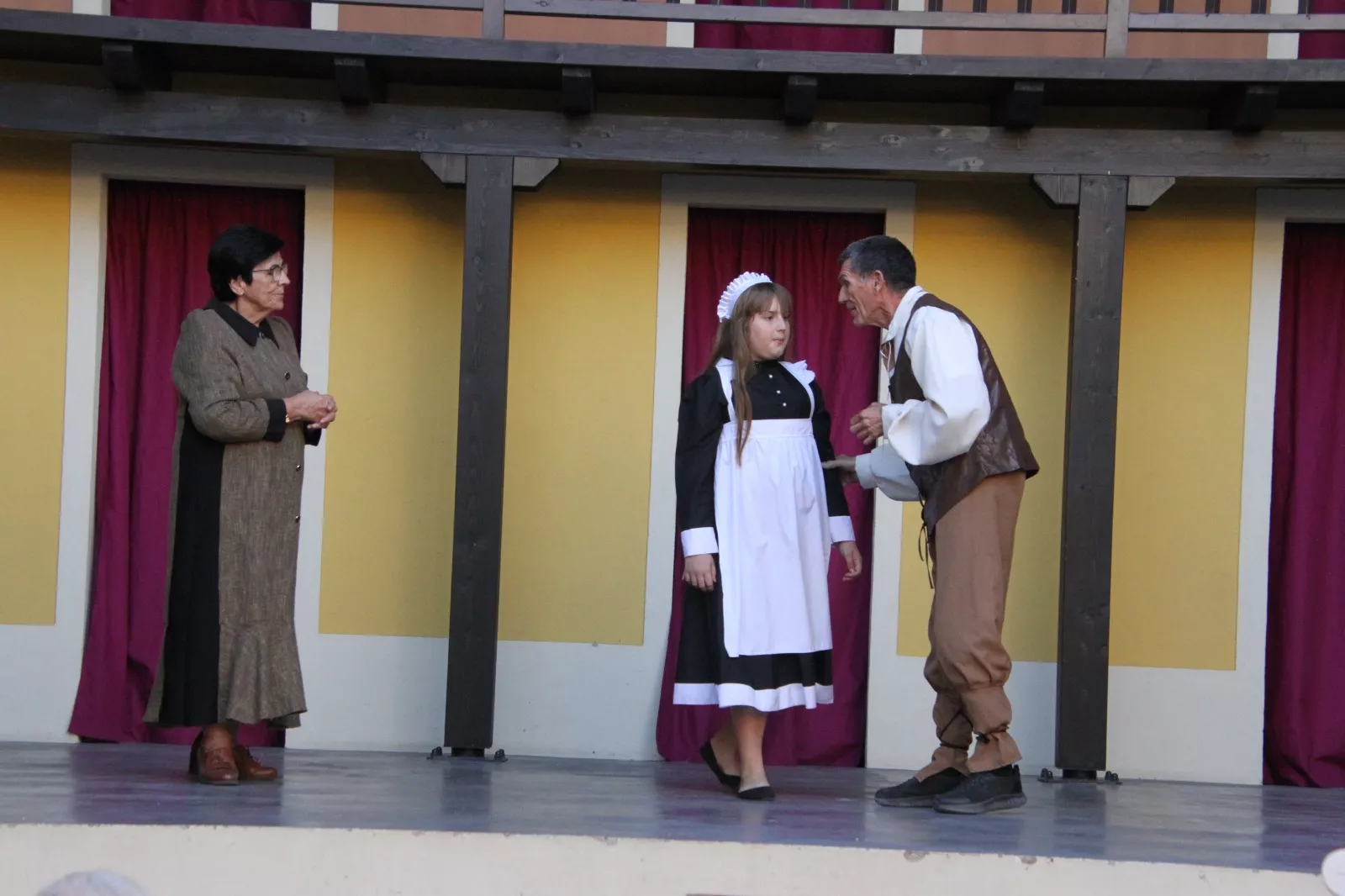 Encuentro hispano francés de teatro en el Corral de Comedias de Robres. Foto Carlos Neofato