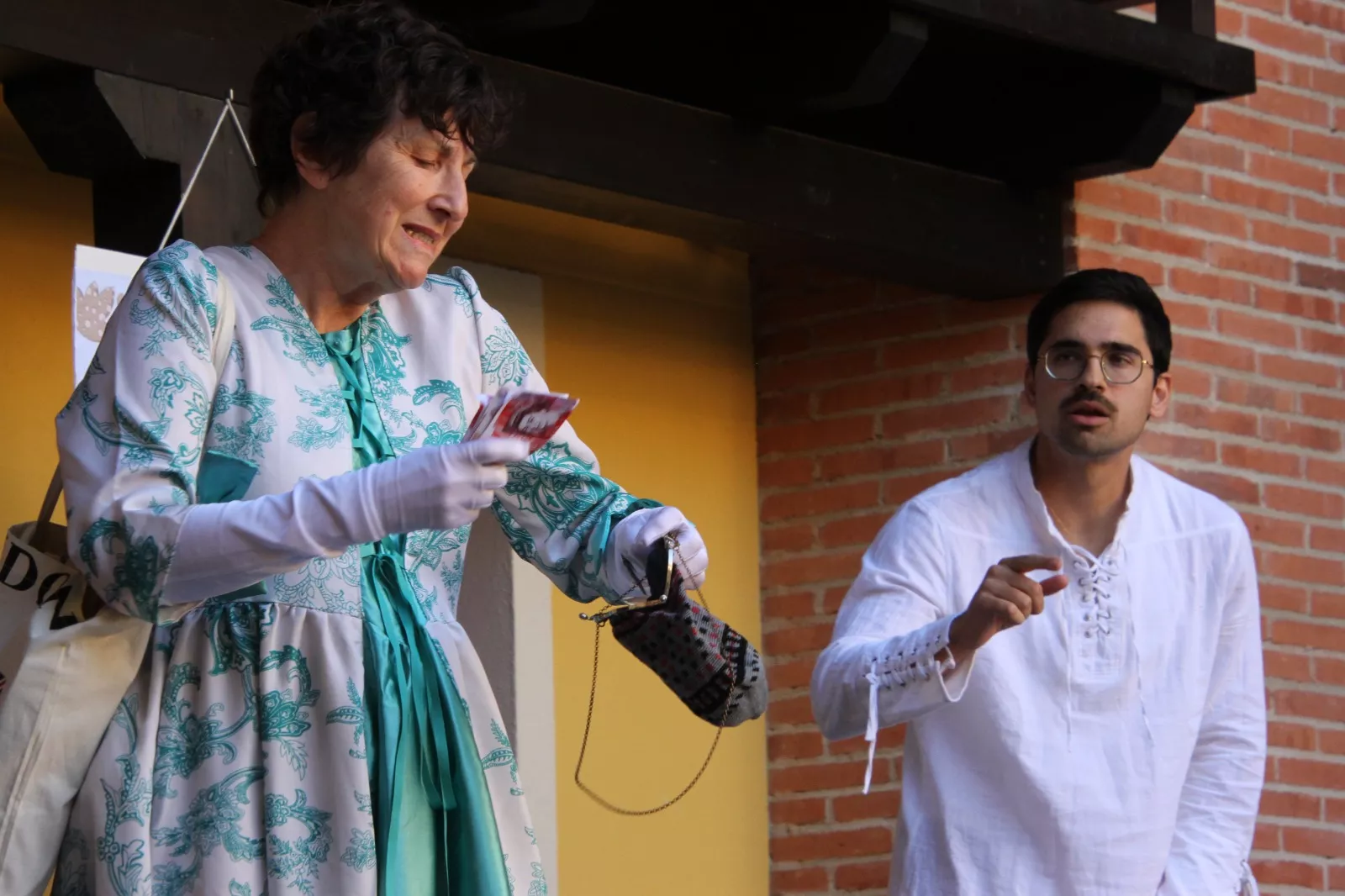 Encuentro hispano francés de teatro en el Corral de Comedias de Robres. Foto Carlos Neofato