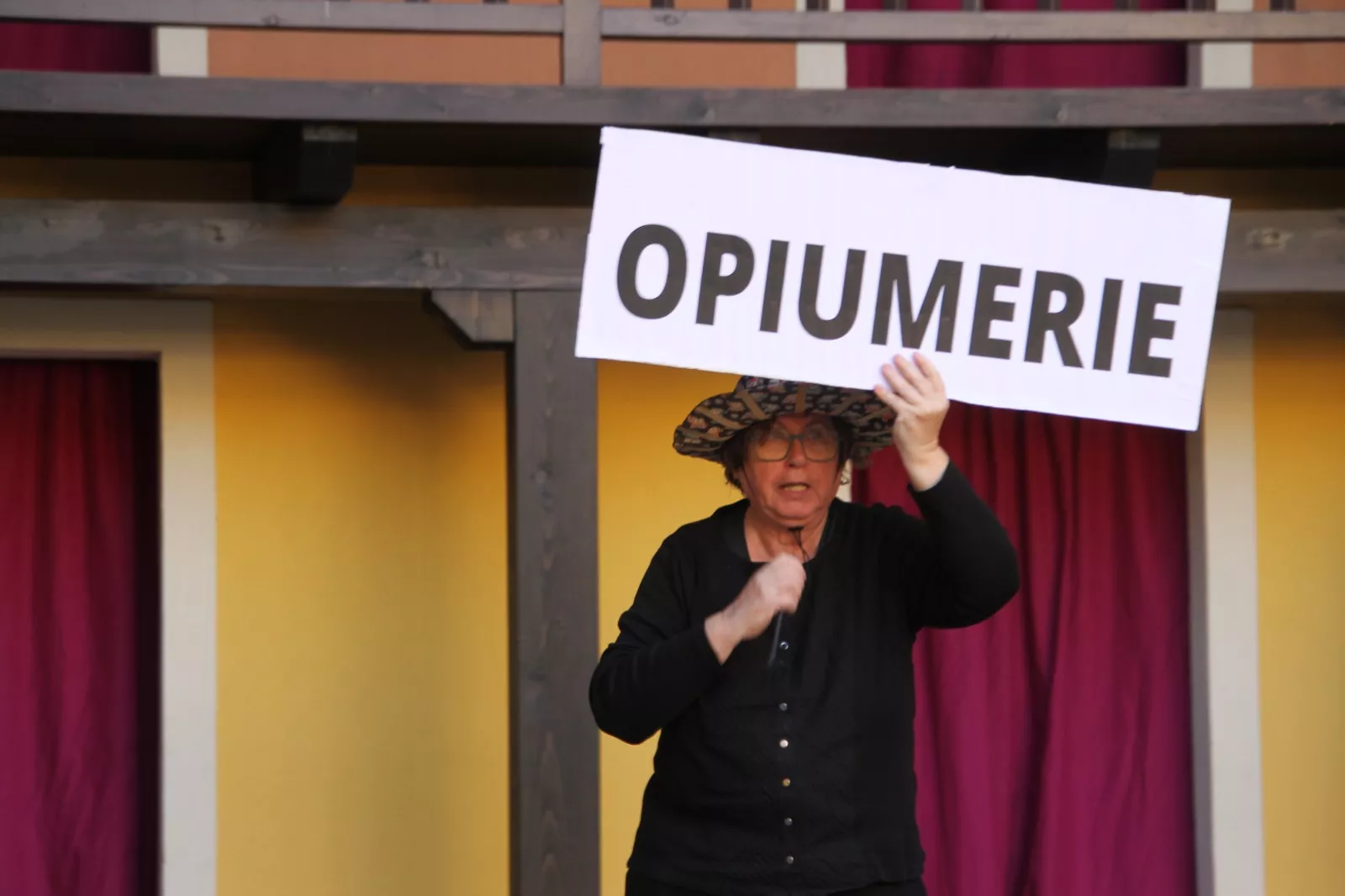Encuentro hispano francés de teatro en el Corral de Comedias de Robres. Foto Carlos Neofato