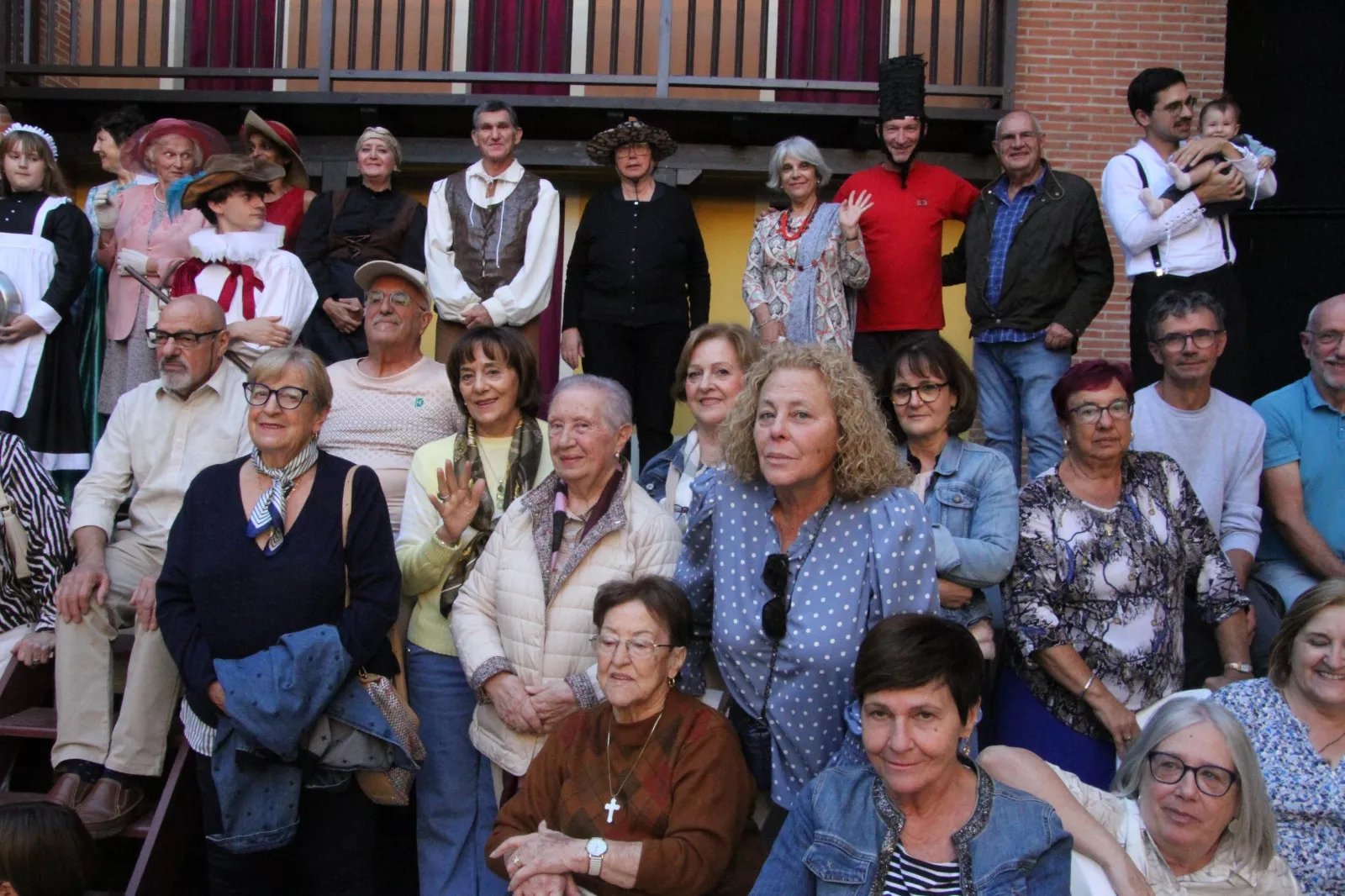 Encuentro hispano francés de teatro en el Corral de Comedias de Robres. Foto Carlos Neofato