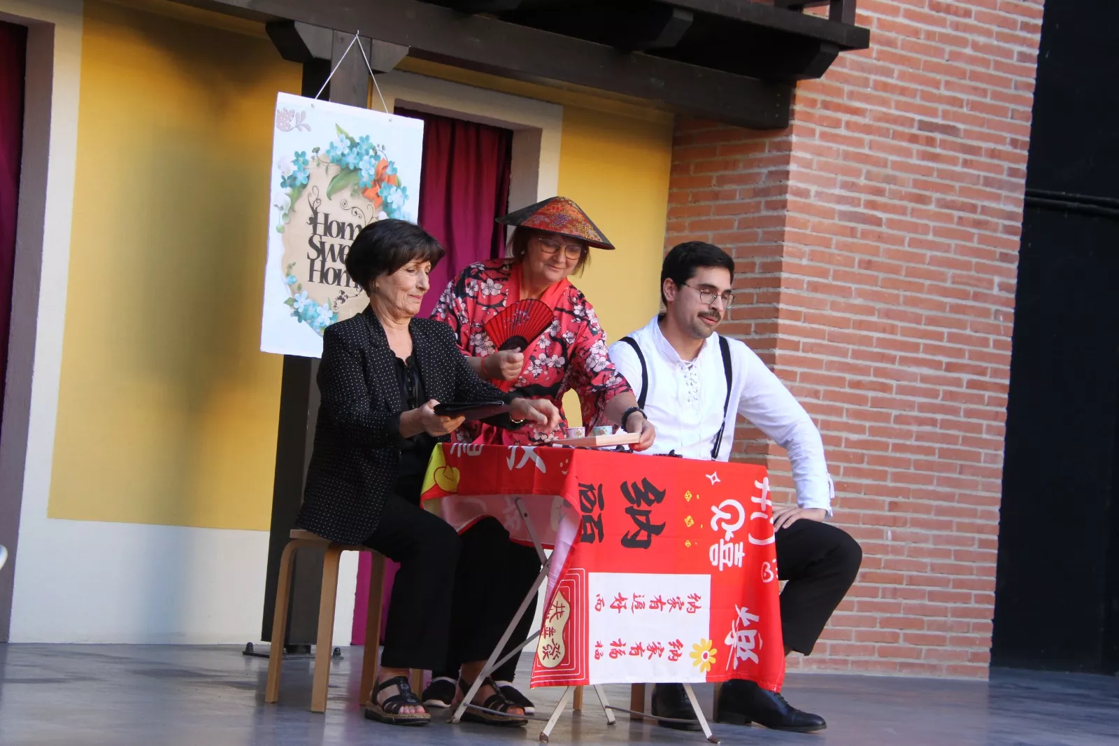Encuentro hispano francés de teatro en el Corral de Comedias de Robres. Foto Carlos Neofato