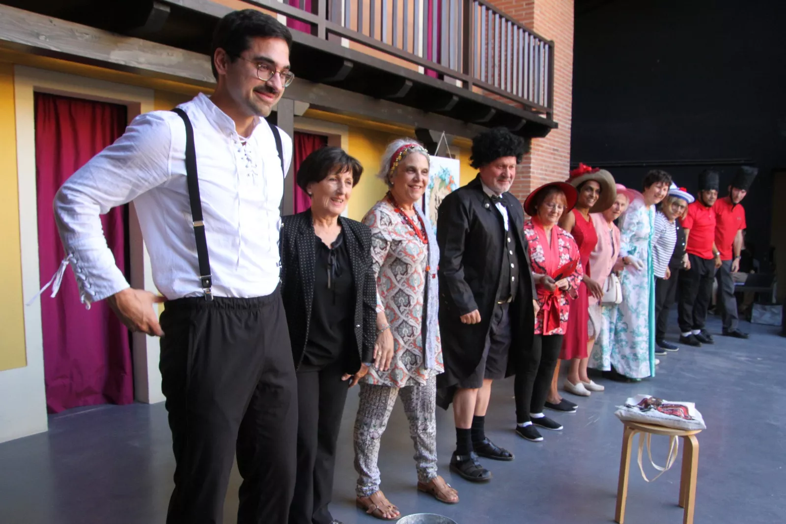 Encuentro hispano francés de teatro en el Corral de Comedias de Robres. Foto Carlos Neofato