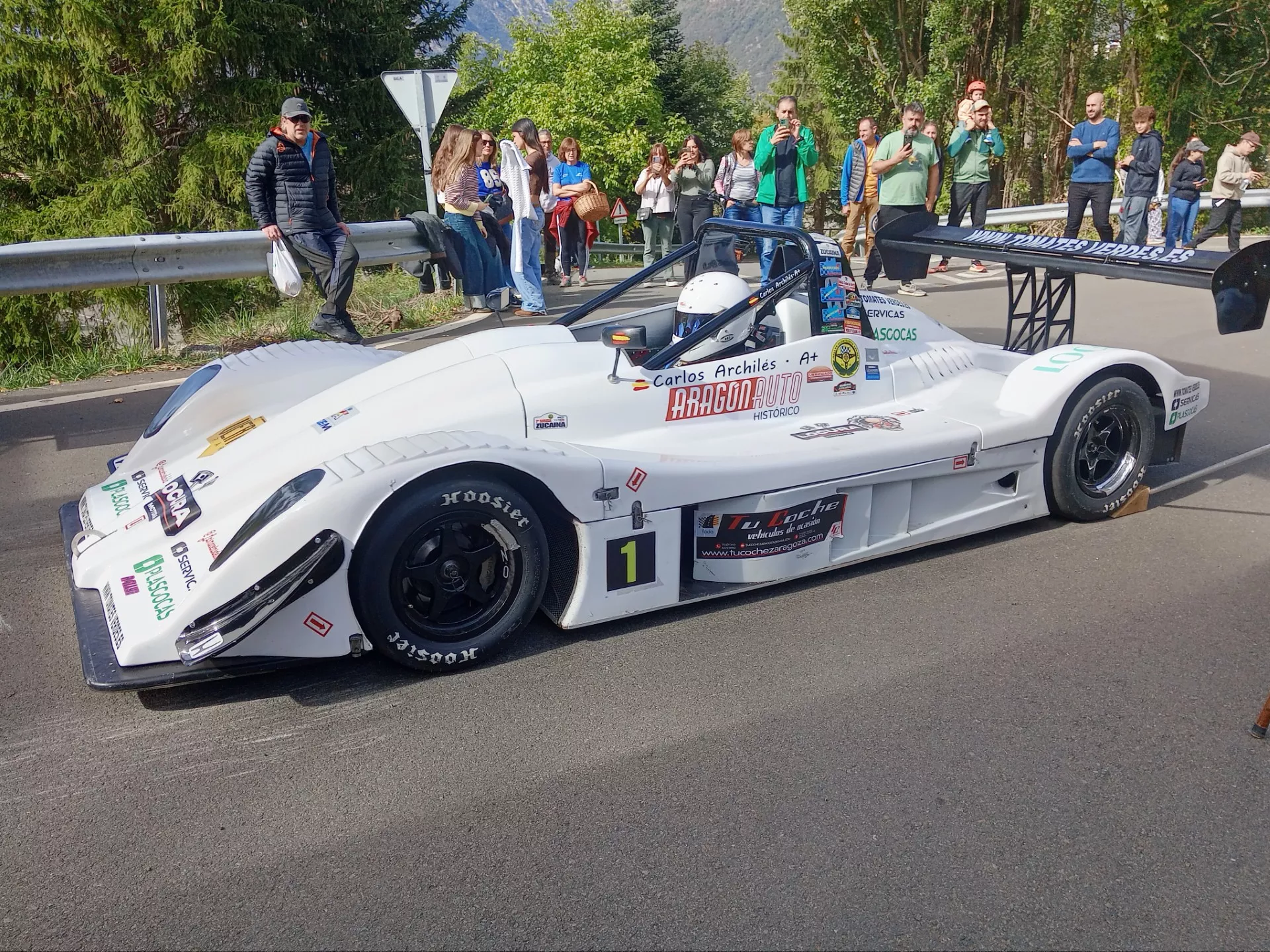 Carlos Archiles, ganador en la prueba de Benasque. Foto: FADA