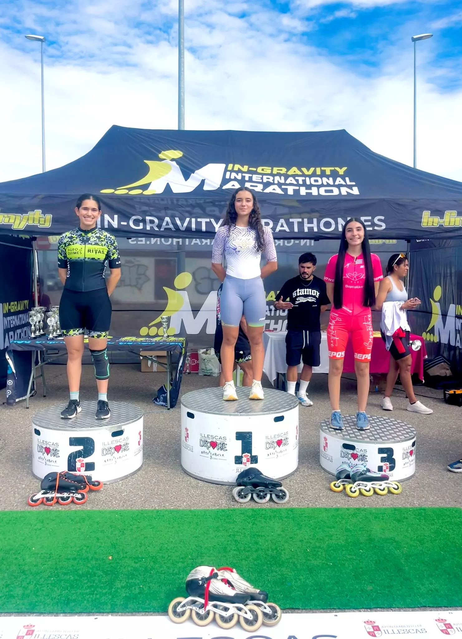 Estela Amaro Capuz, tercera en la competición de Illescas