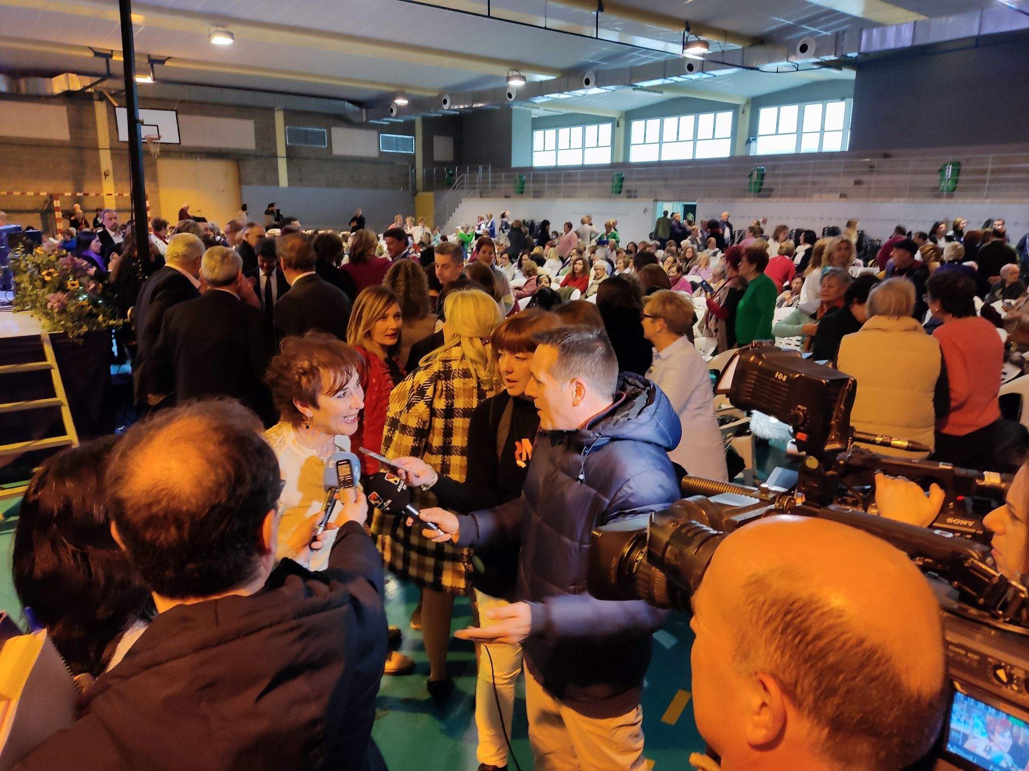 Día de la Mujer en Lanaja. Foto Comarca de los Monegros 