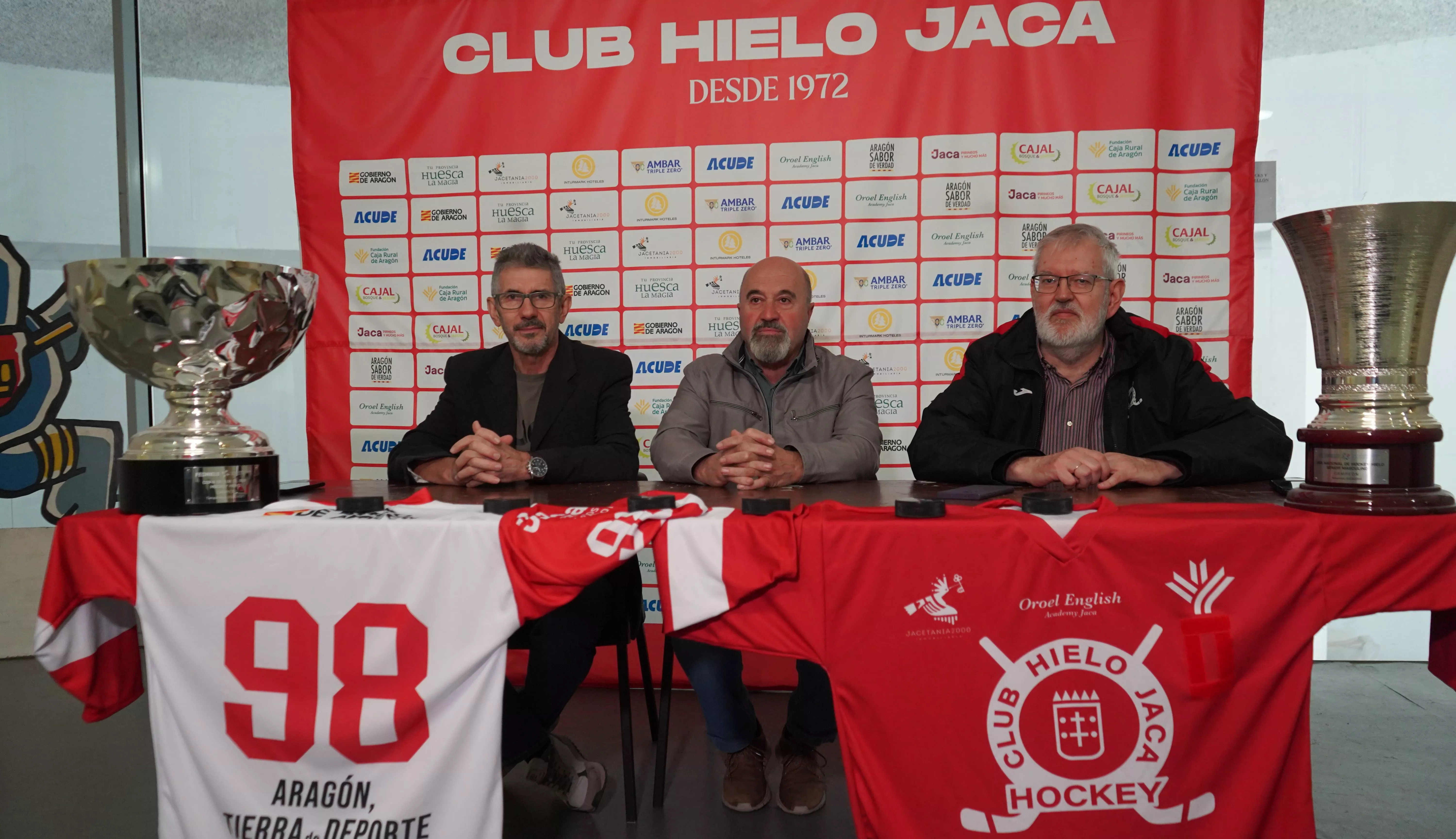 Hielo Jaca viaja a Lituania en busca del sueño europeo. Foto: CHJ/Rebeca Ruiz