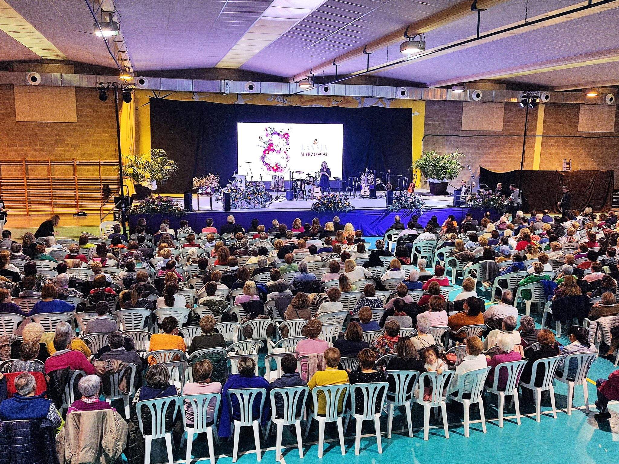 Día de la Mujer en Lanaja. Foto Comarca de los Monegros 
