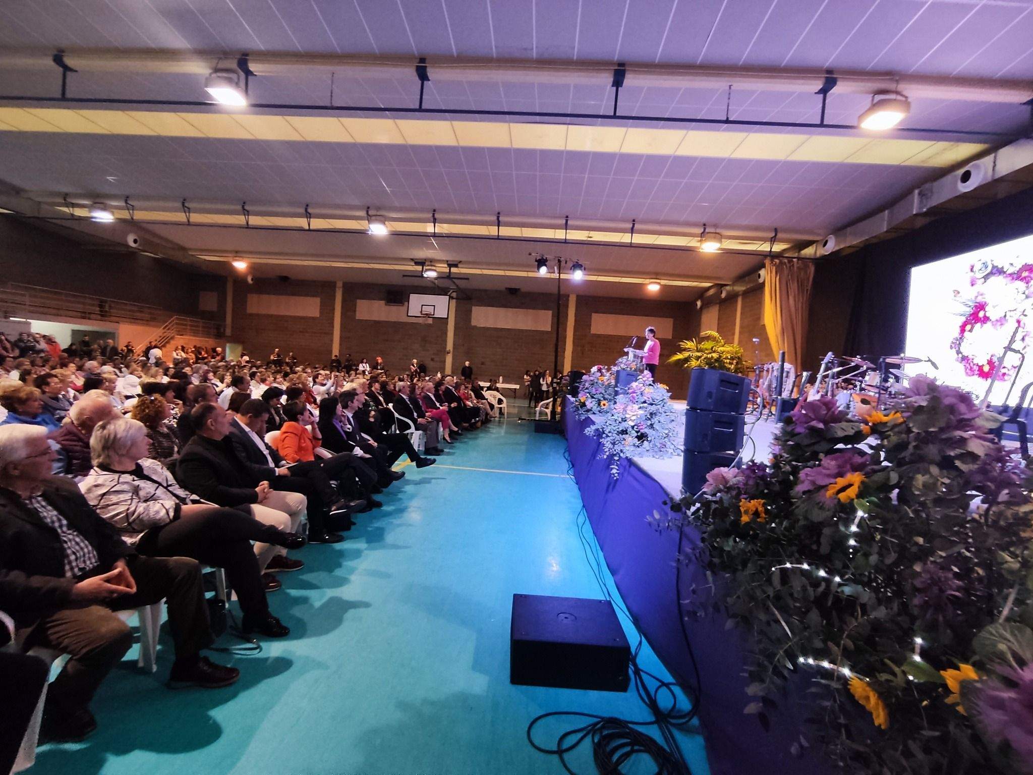 Día de la Mujer en Lanaja. Foto Comarca de los Monegros 