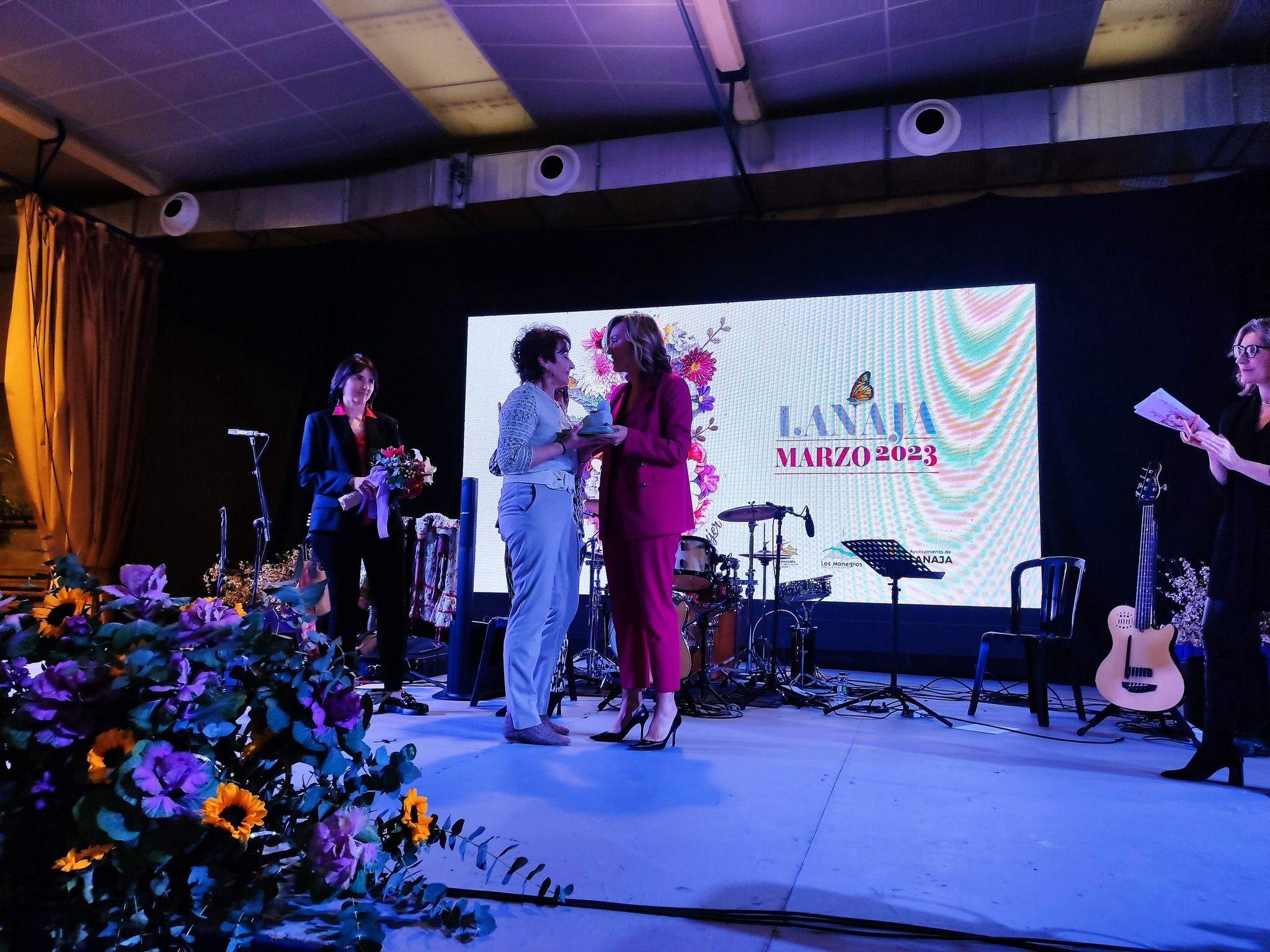 Día de la Mujer en Lanaja. Foto Comarca de los Monegros 