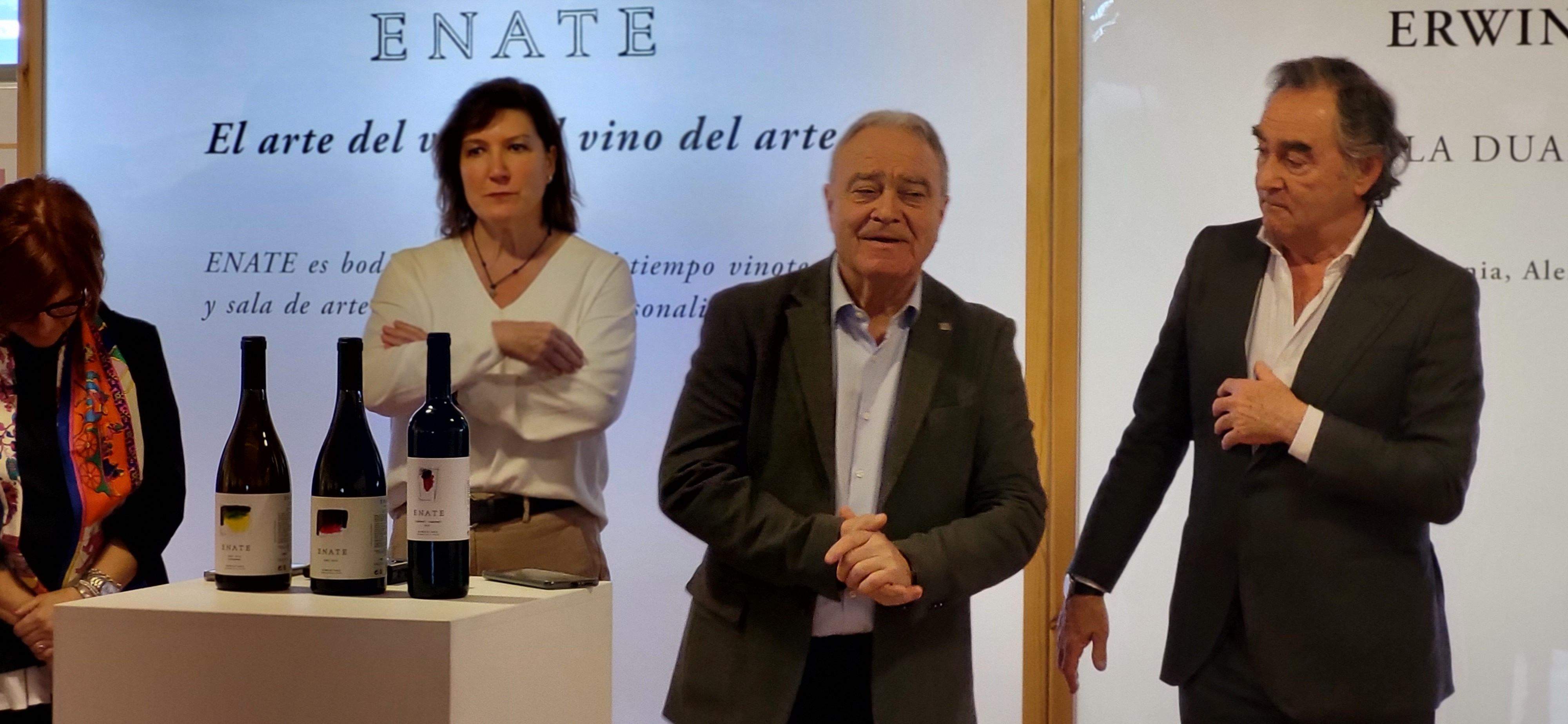 Inauguración de La Dualidad Poética en Enate. Foto Myriam Martínez