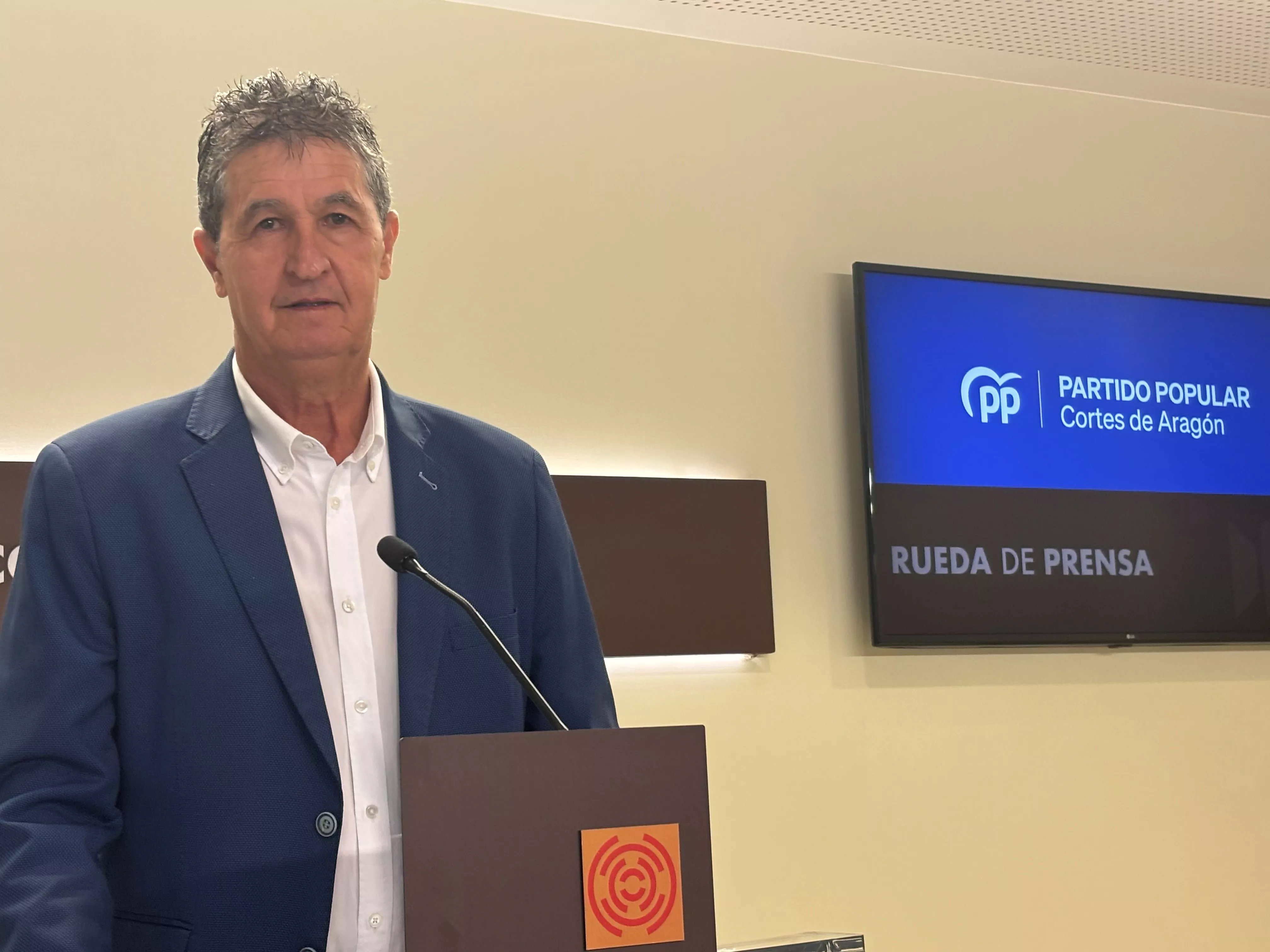 Antonio Romero en las Cortes de Aragón en su comparecencia sobre los ocho años de Sánchez para la comunidad