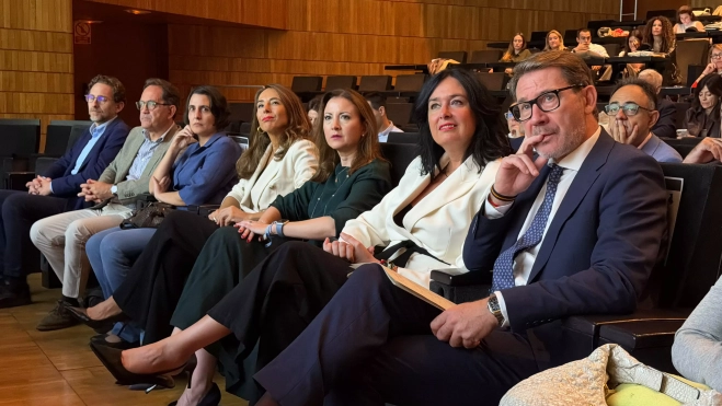 Participantes en la inauguración del Congreso de Inspectores de Trabajo. Participantes en la inauguración del Congreso de Inspectores de Trabajo.