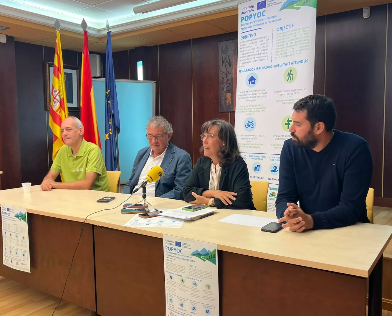 Un proyecto europeo prevé recuperar el camping de Zuriza y el refugio de La Mina y crear una ruta ciclista en el Pirineo occidental.