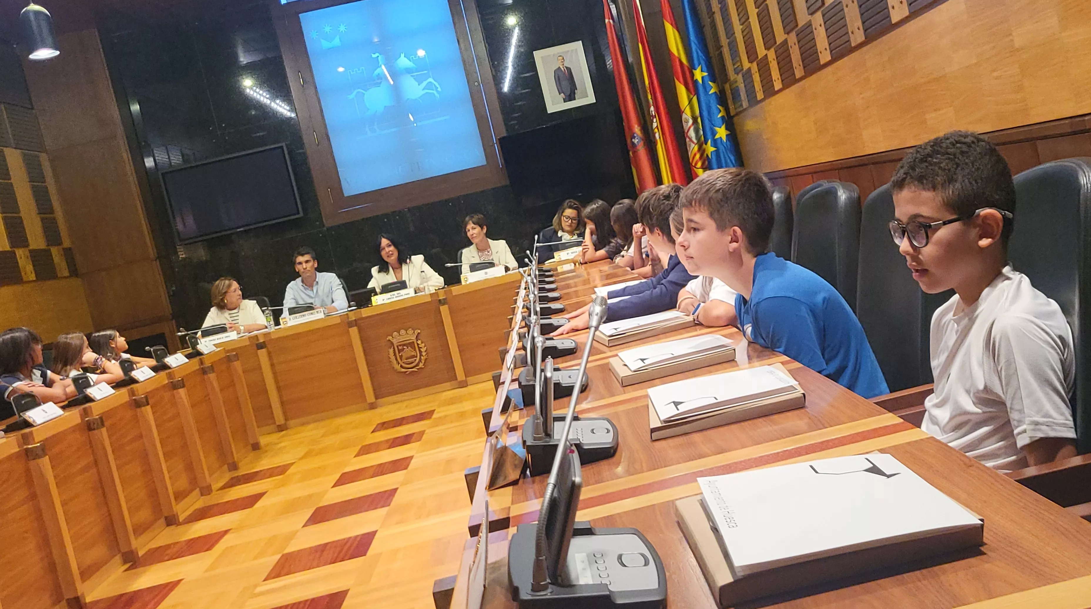 Nuevo Consejo de la Ciudad de las Niñas y los Niños para el curso 2026-2027. Foto Mercedes Manterola